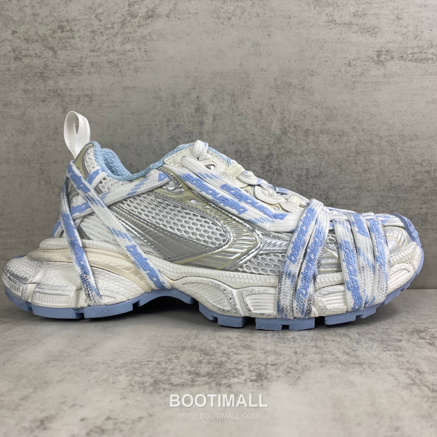 Balenciaga 3XL Lace-Up Leather Black Sneakers 발렌시아가 3XL 레이스업 가죽 블랙 스니커즈 6