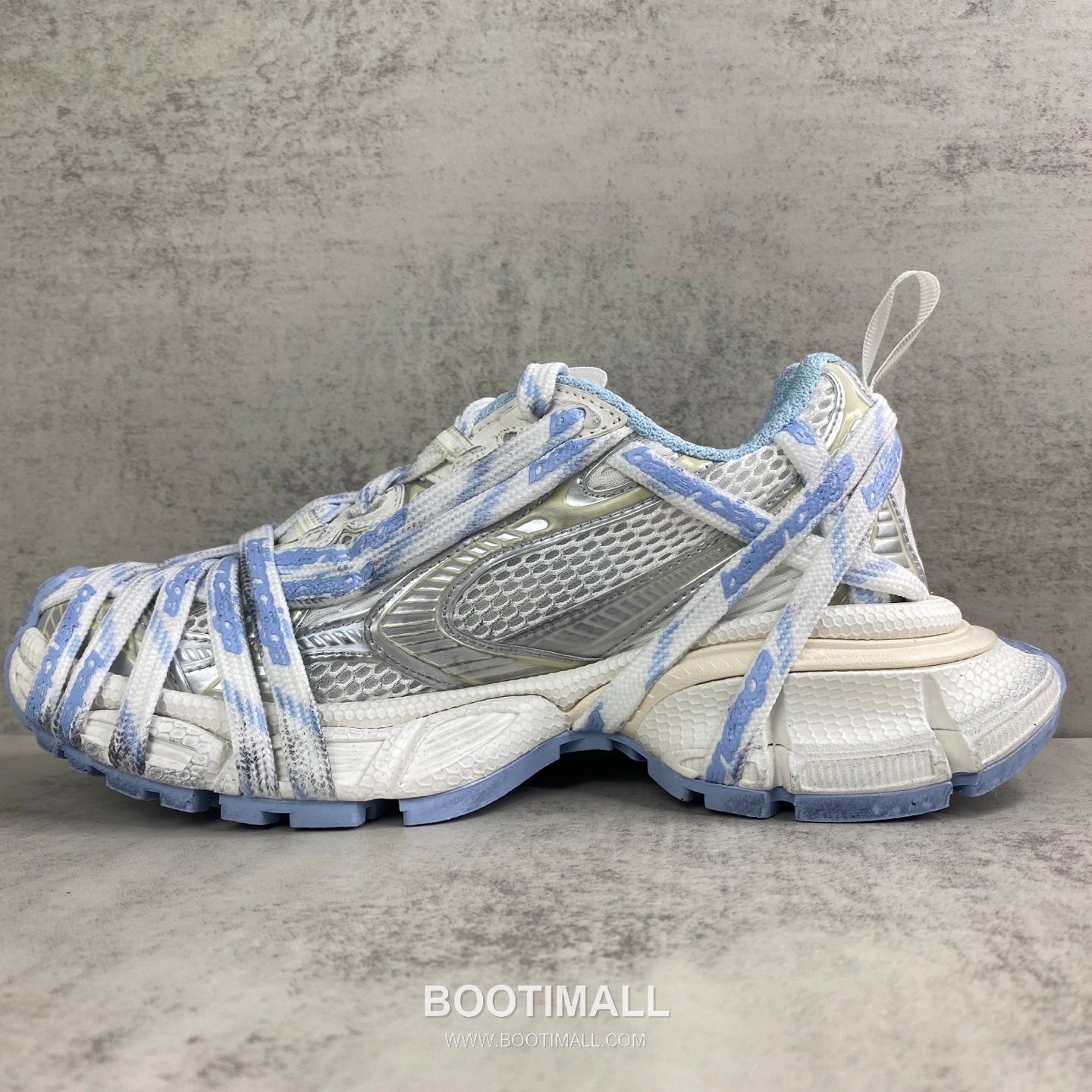 Balenciaga 3XL Lace-Up Leather Black Sneakers 발렌시아가 3XL 레이스업 가죽 블랙 스니커즈 7