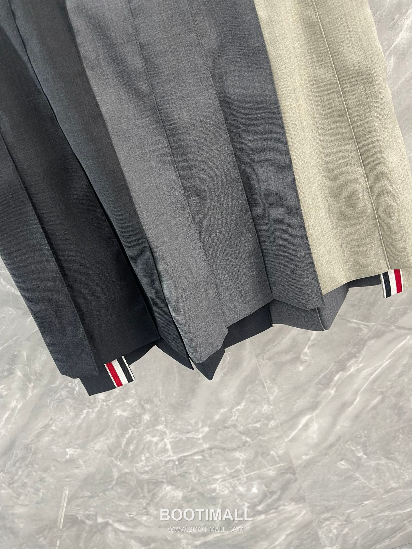 Thom Browne Wool Short Skirt Wool Red 톰브라운 울 숏 스커트 울 레드 38, 40, 42, 44 5