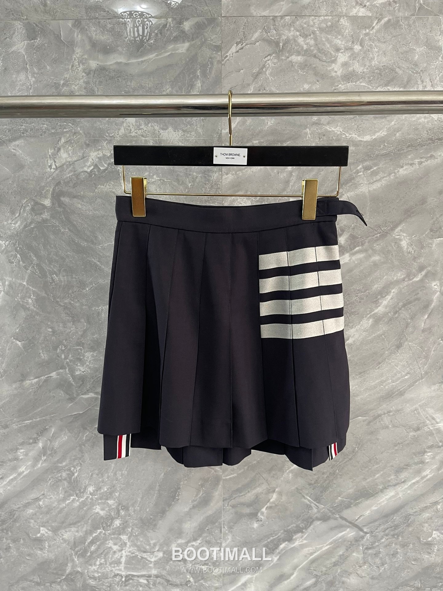 Thom Browne Pleated Skirt Wool Blend Gray 톰브라운 플리츠 스커트 울 혼방 그레이 0, 1, 2, 3 10