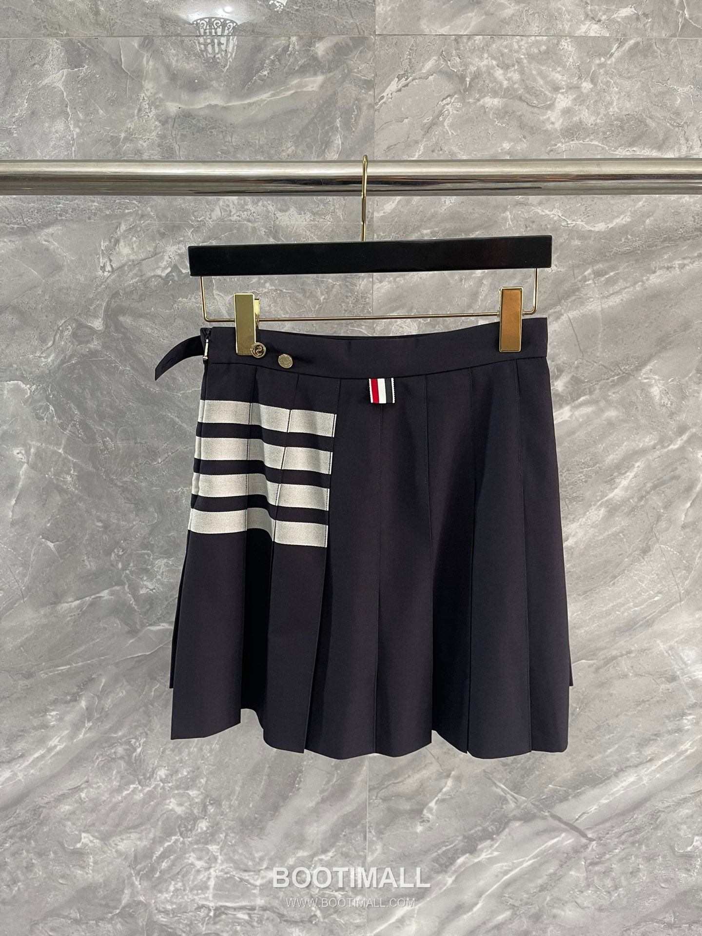 Thom Browne Pleated Skirt Wool Blend Gray 톰브라운 플리츠 스커트 울 혼방 그레이 0, 1, 2, 3 18