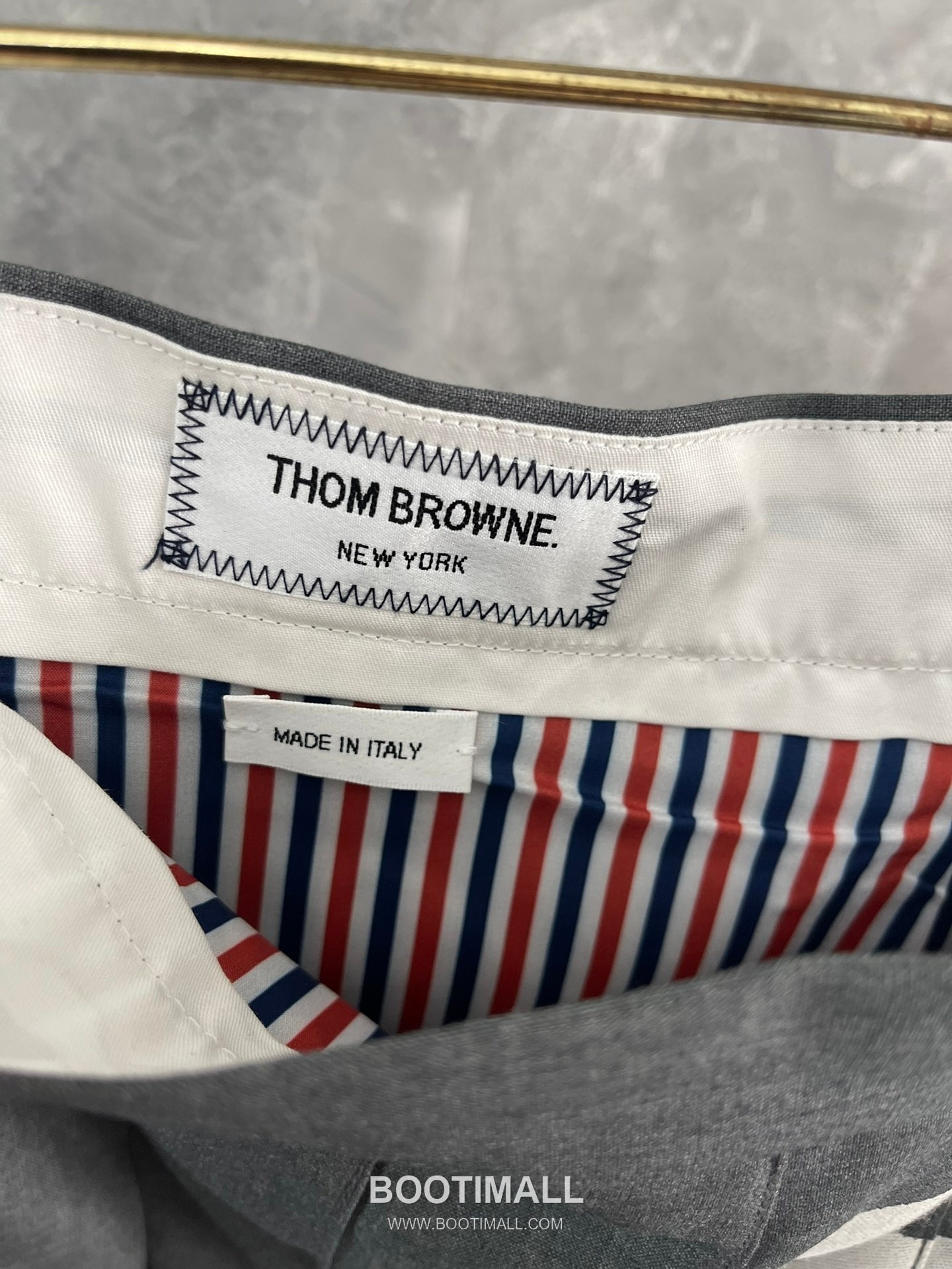 Thom Browne Four-Stripes A-Line Skirt Wool Suit Fabric Dark Color 톰브라운 사선 4선 A라인 스커트 양모 수트 원단 다크 컬러 11