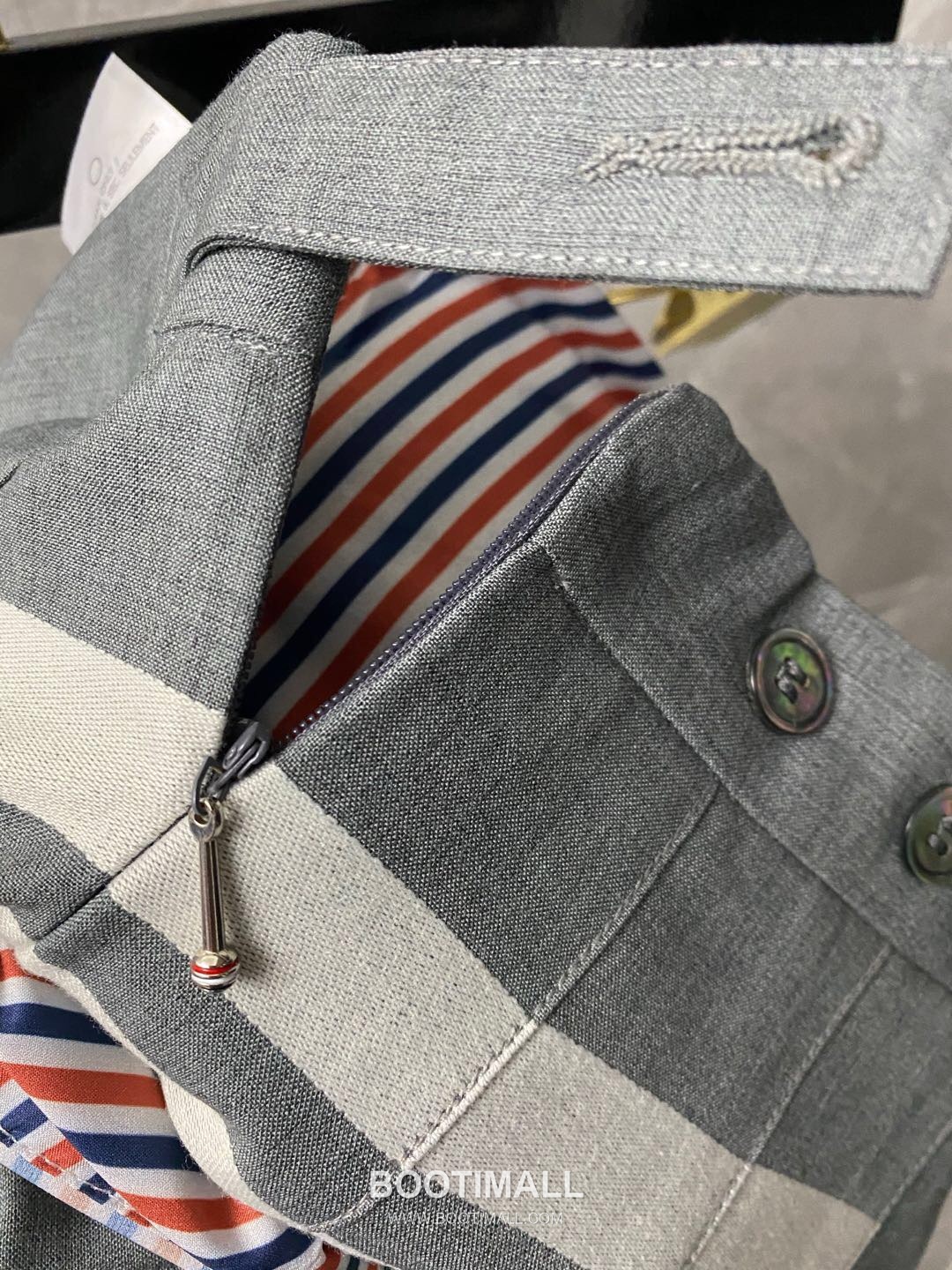 Thom Browne Pleated Skirt Wool Blend Gray 톰브라운 플리츠 스커트 울 혼방 그레이 0, 1, 2, 3 9