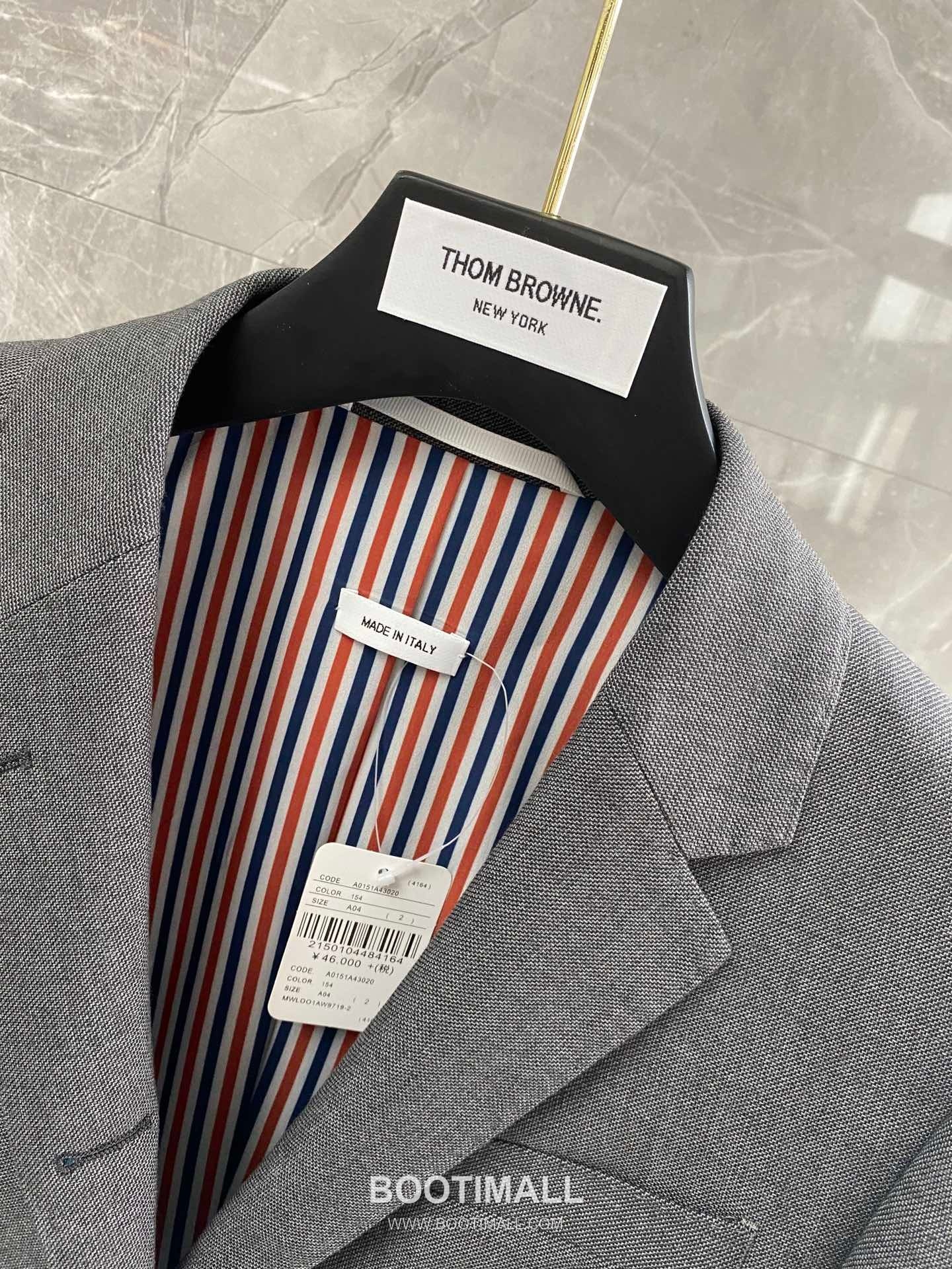 Maison Margiela Wool Stripe Blazer Wool Gray 메종 마르지엘라 울 스트라이프 블레이저 울 그레이 10