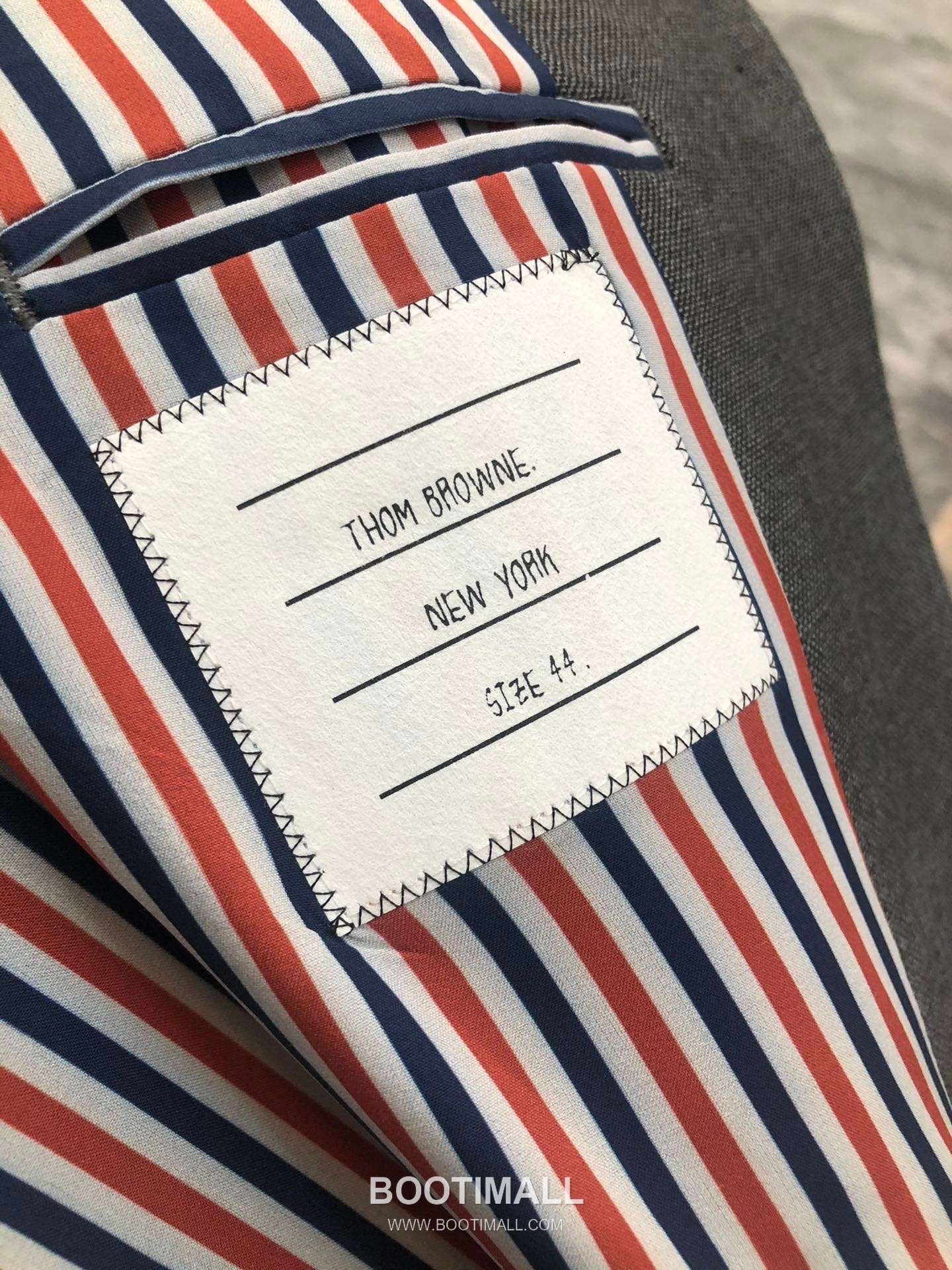 Maison Margiela Wool Stripe Blazer Wool Gray 메종 마르지엘라 울 스트라이프 블레이저 울 그레이 16