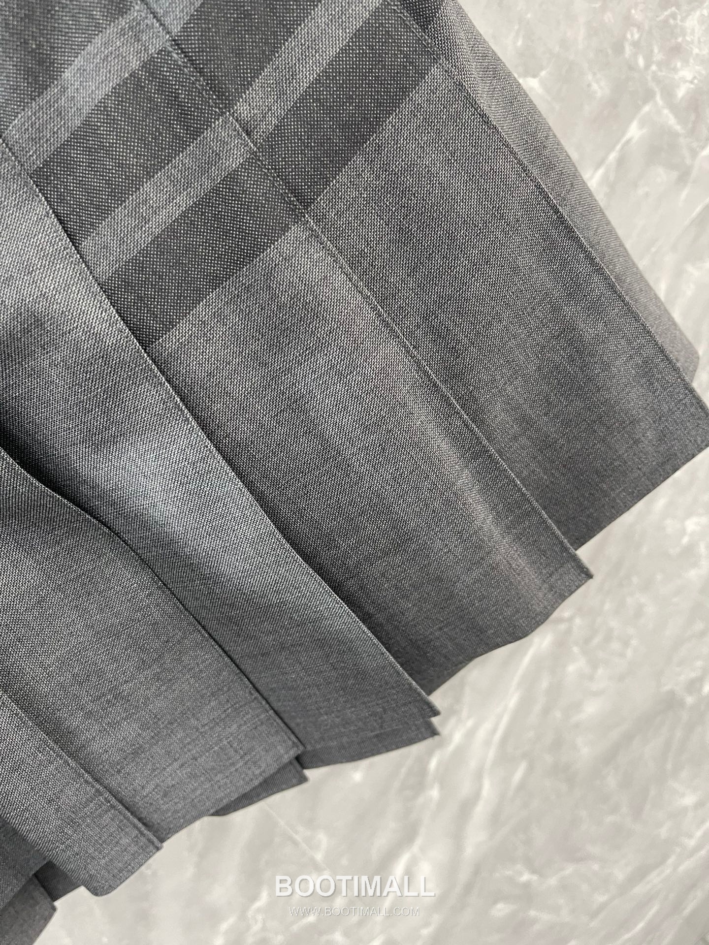 Thom Browne Asymmetric A-Line Pleated Skirt Wool Blend Black 톰브라운 비대칭 A라인 플리츠 스커트 울 혼방 블랙 0, 1, 2, 3 14