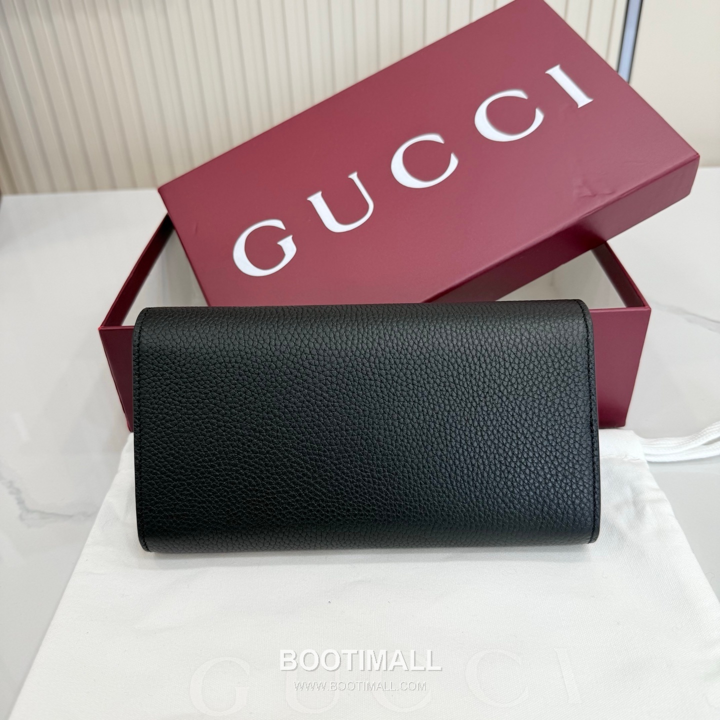 Gucci Horsebit Long Wallet Grainy Calfskin Khaki 구찌 홀스빗 롱 월렛 그레인드 카프스킨 카키 19cm 2