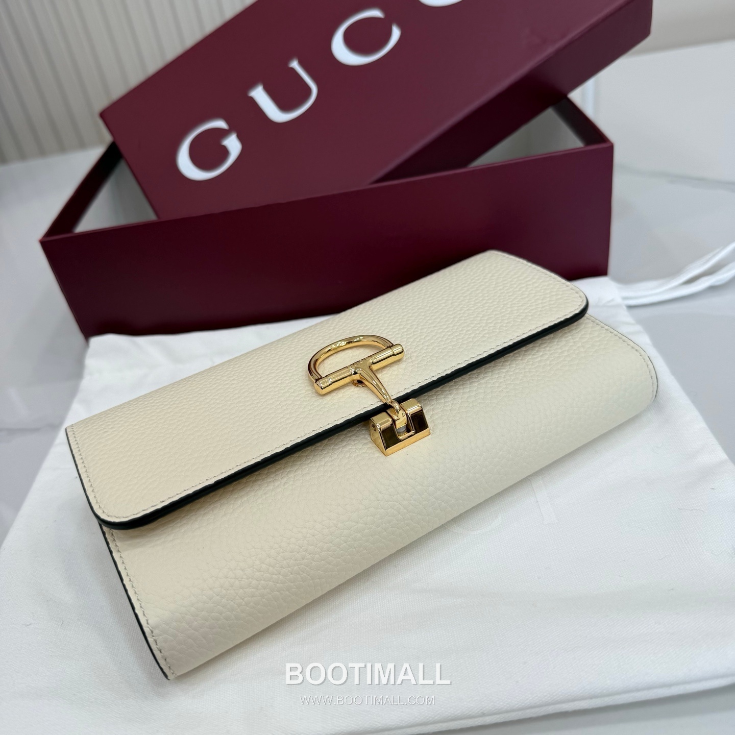 Gucci Long Wallet Grainy Cowhide Leather Green 구찌 롱 월렛 그레인드 소가죽 그린 19cm 3