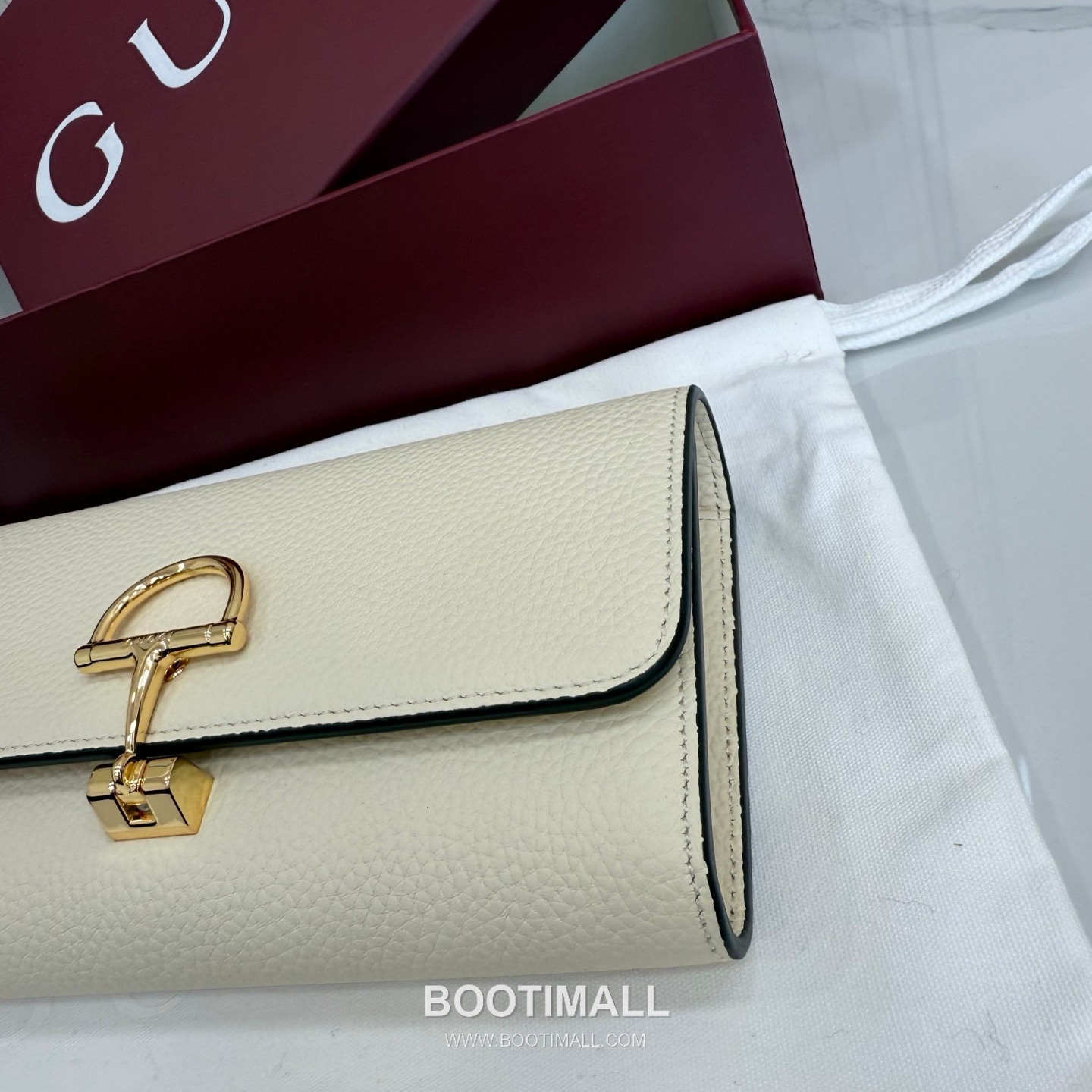 Gucci Long Wallet Grainy Cowhide Leather Green 구찌 롱 월렛 그레인드 소가죽 그린 19cm 6