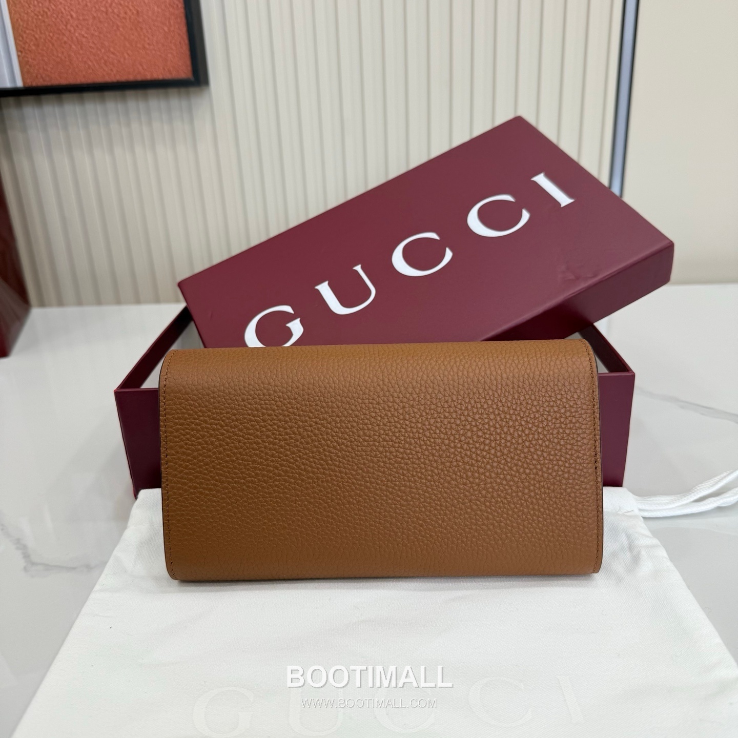 Gucci Long Wallet Grainy Cowhide Leather Green 구찌 롱 월렛 그레인드 소가죽 그린 19cm 2