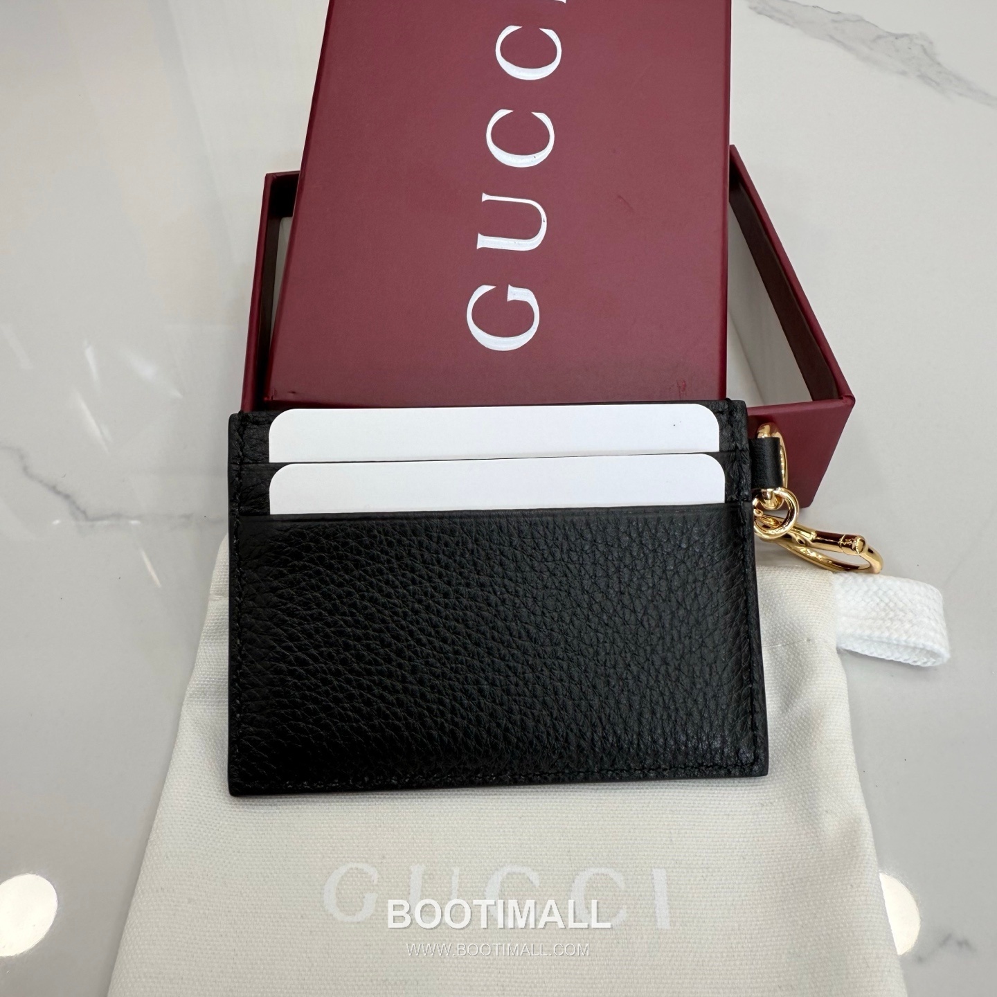 Gucci Half Horsebit Card Holder Grained Soft Leather Green 구찌 반 마 말발굽 카드홀더 그레인드 소프트 가죽 그린 10cm 2
