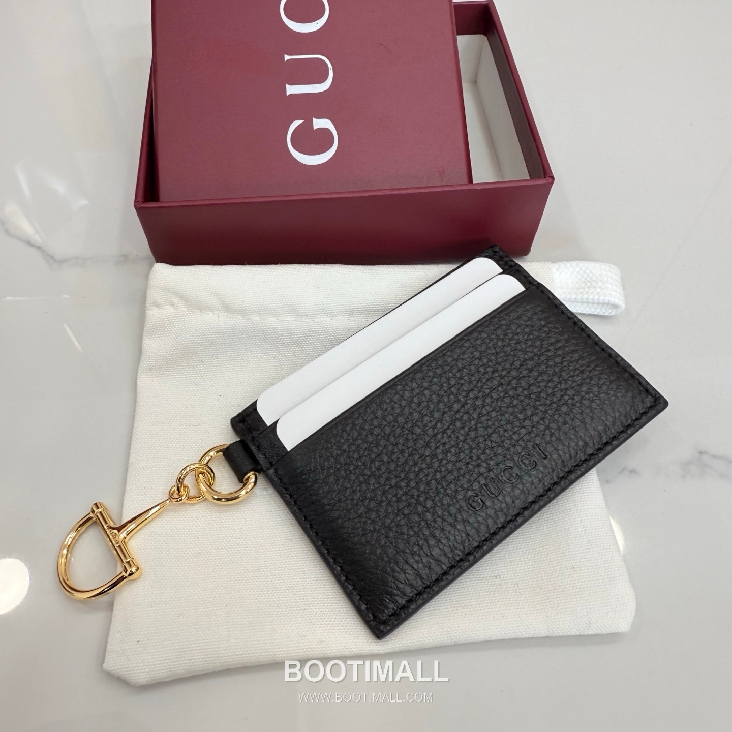 Gucci Half Horsebit Card Holder Grained Soft Leather Green 구찌 반 마 말발굽 카드홀더 그레인드 소프트 가죽 그린 10cm 3