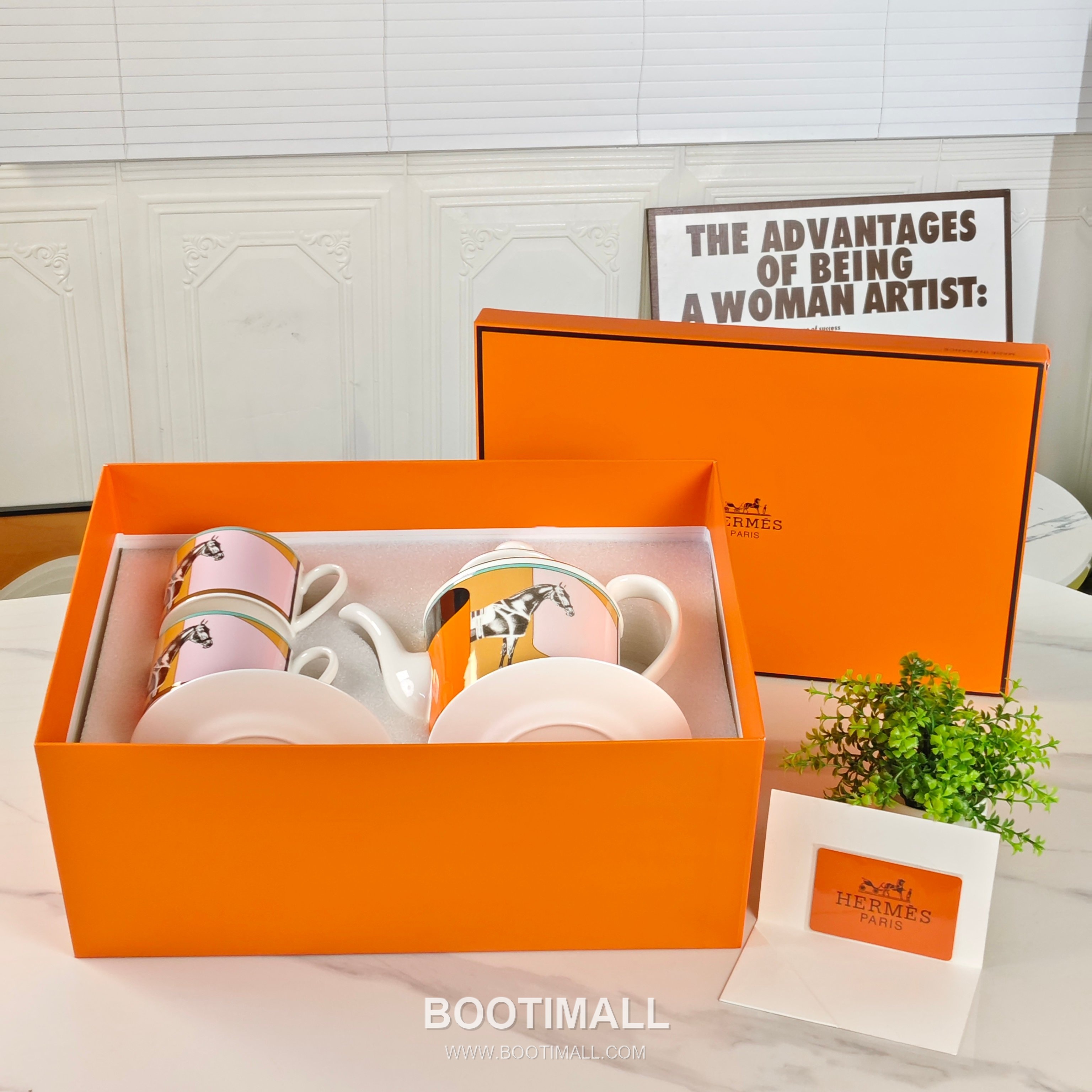 Tea Set Pink Accessory 티 세트 핑크 악세사리 1