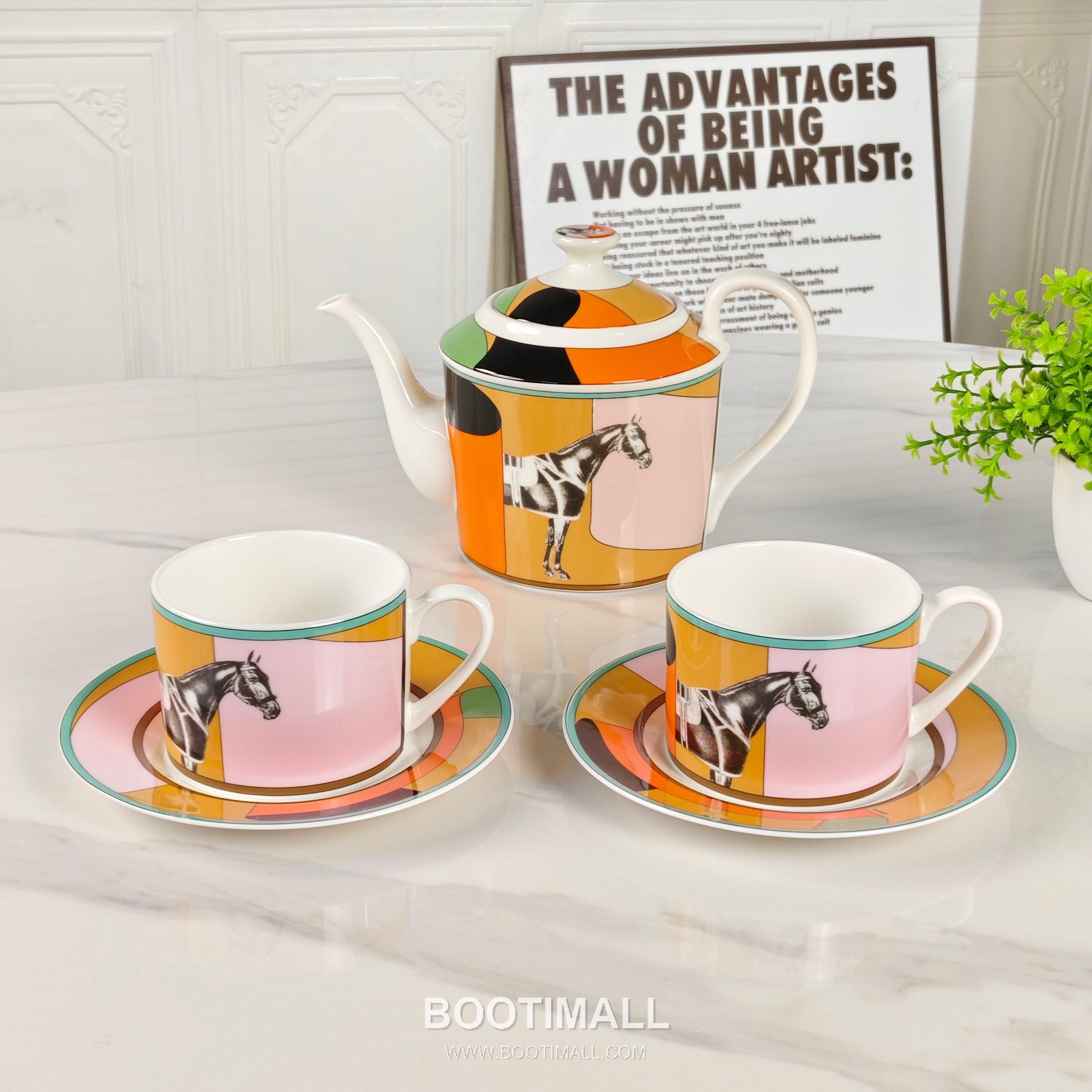 Tea Set Pink Accessory 티 세트 핑크 악세사리 3
