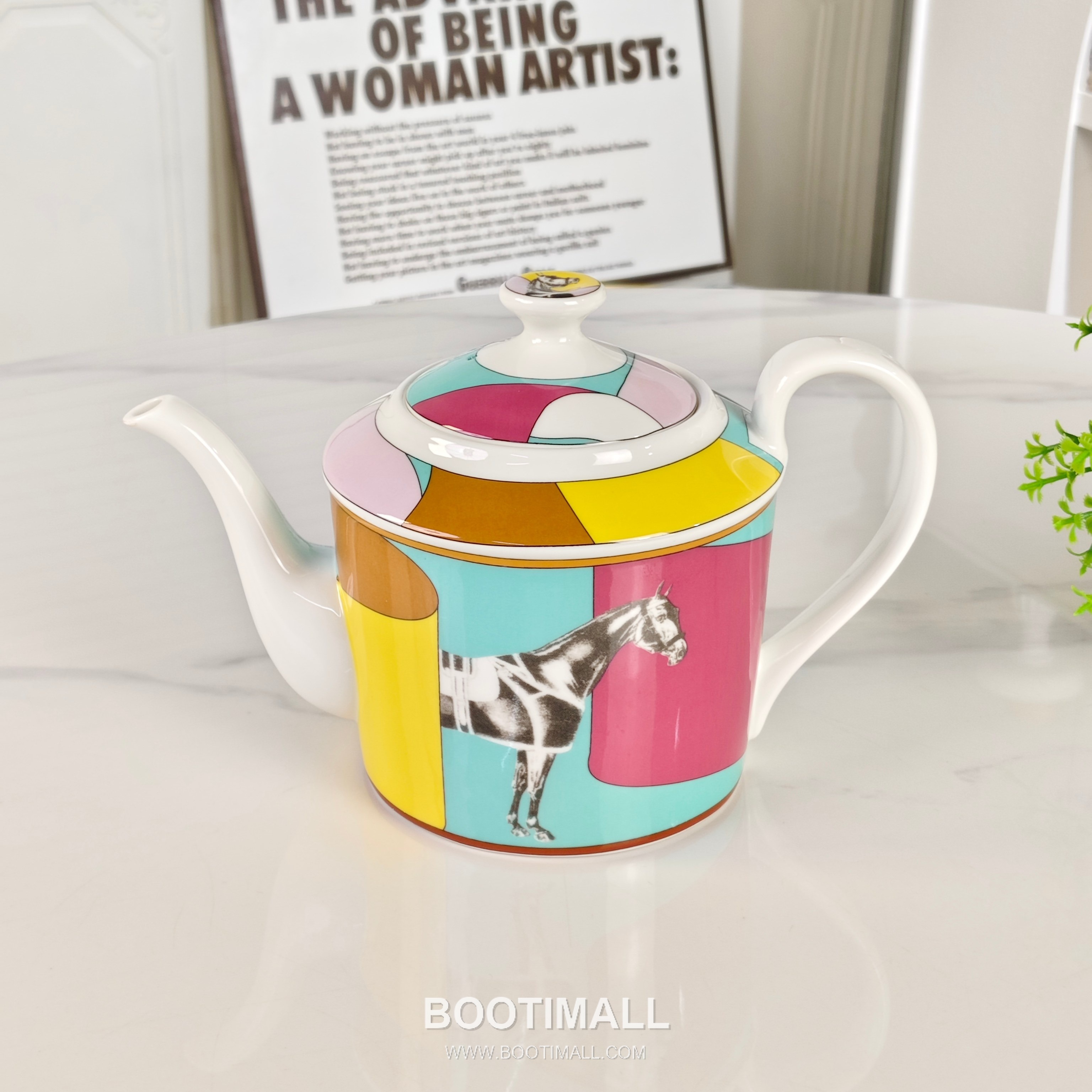 Tea Set Red Acc 찻잔 세트 레드 악세사리 4