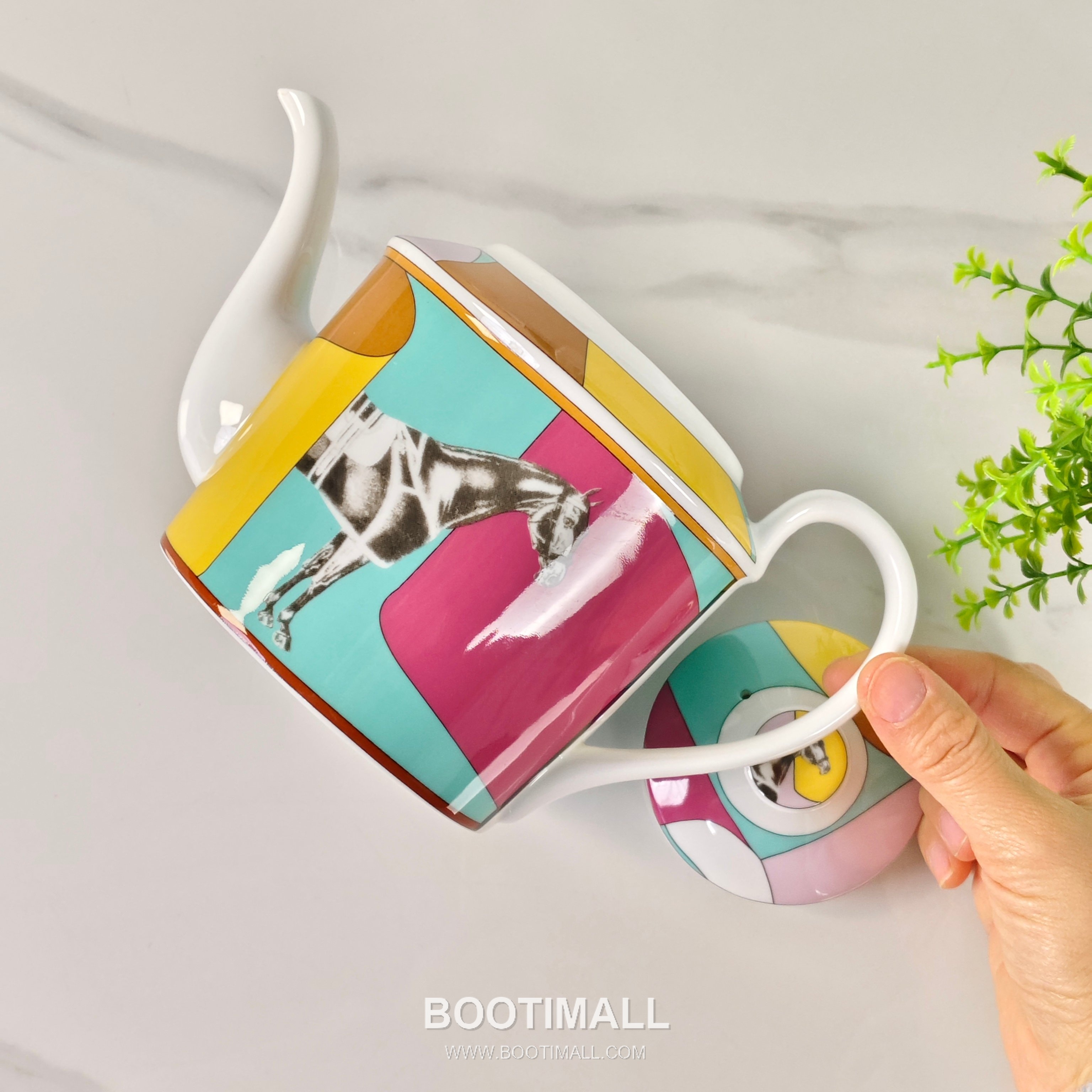 Tea Set Red Acc 찻잔 세트 레드 악세사리 7