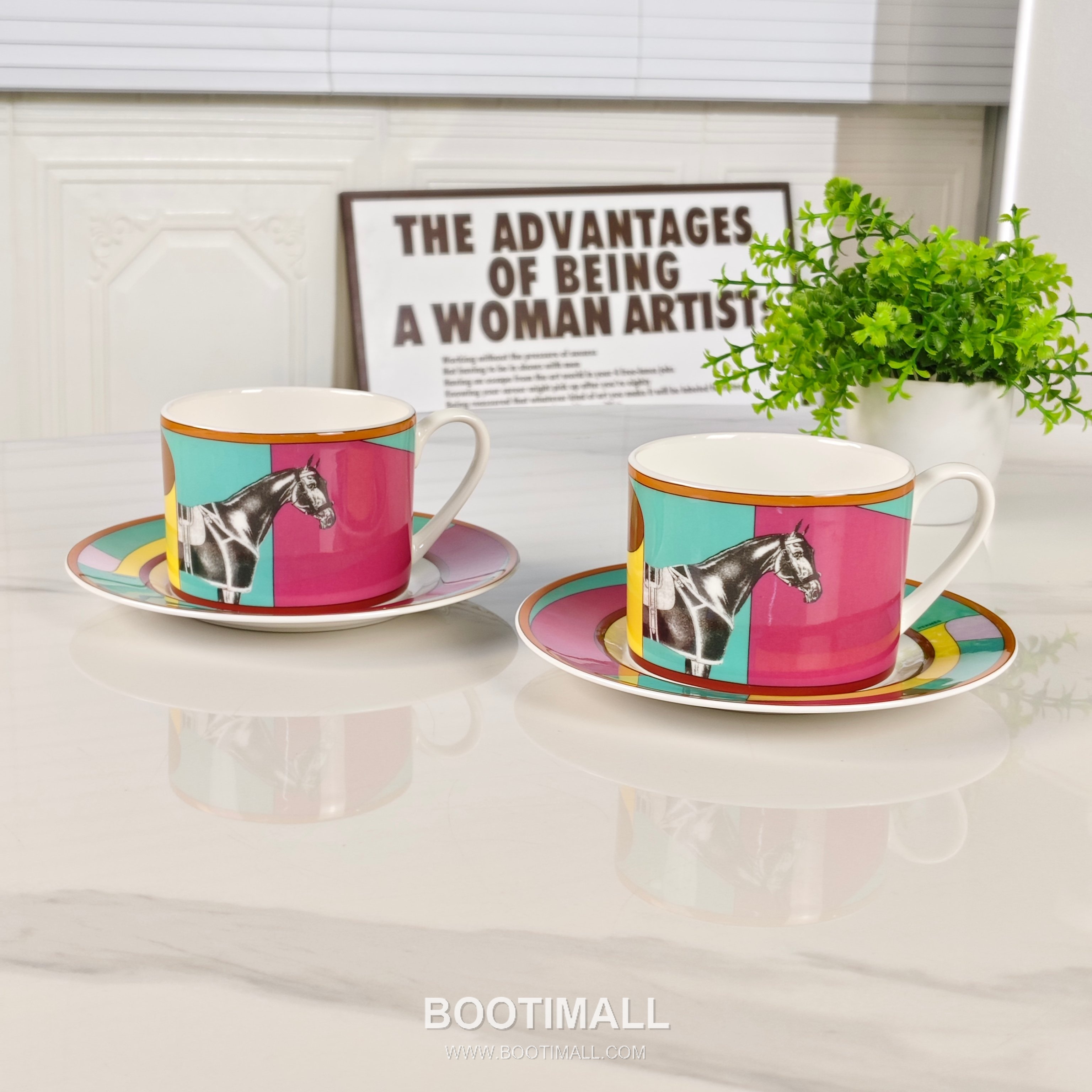 Tea Set Red Acc 찻잔 세트 레드 악세사리 9