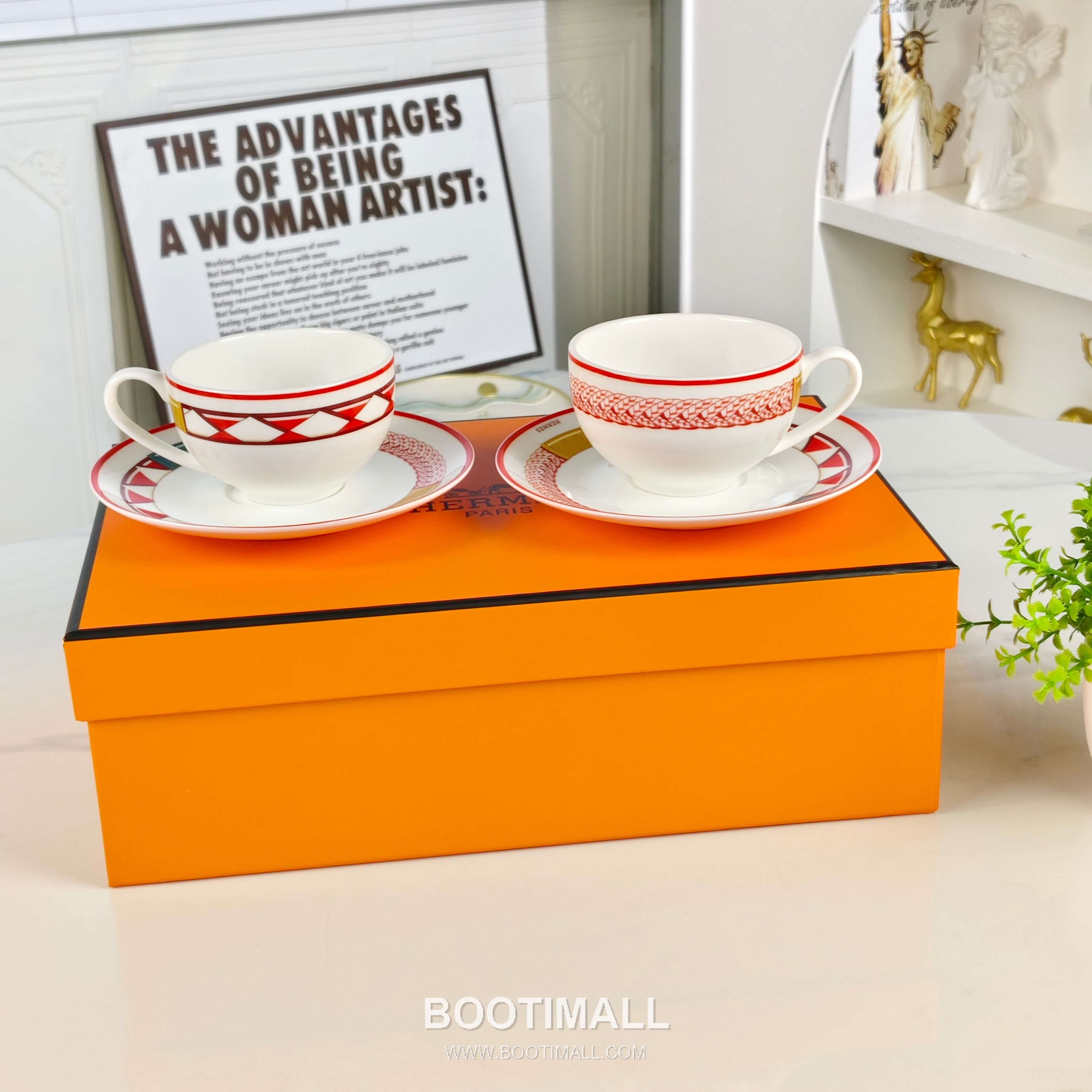 Hermes Saddle Edge Cup Plate Tableware 에르메스 마상 테두리 컵 접시 테이블웨어 3