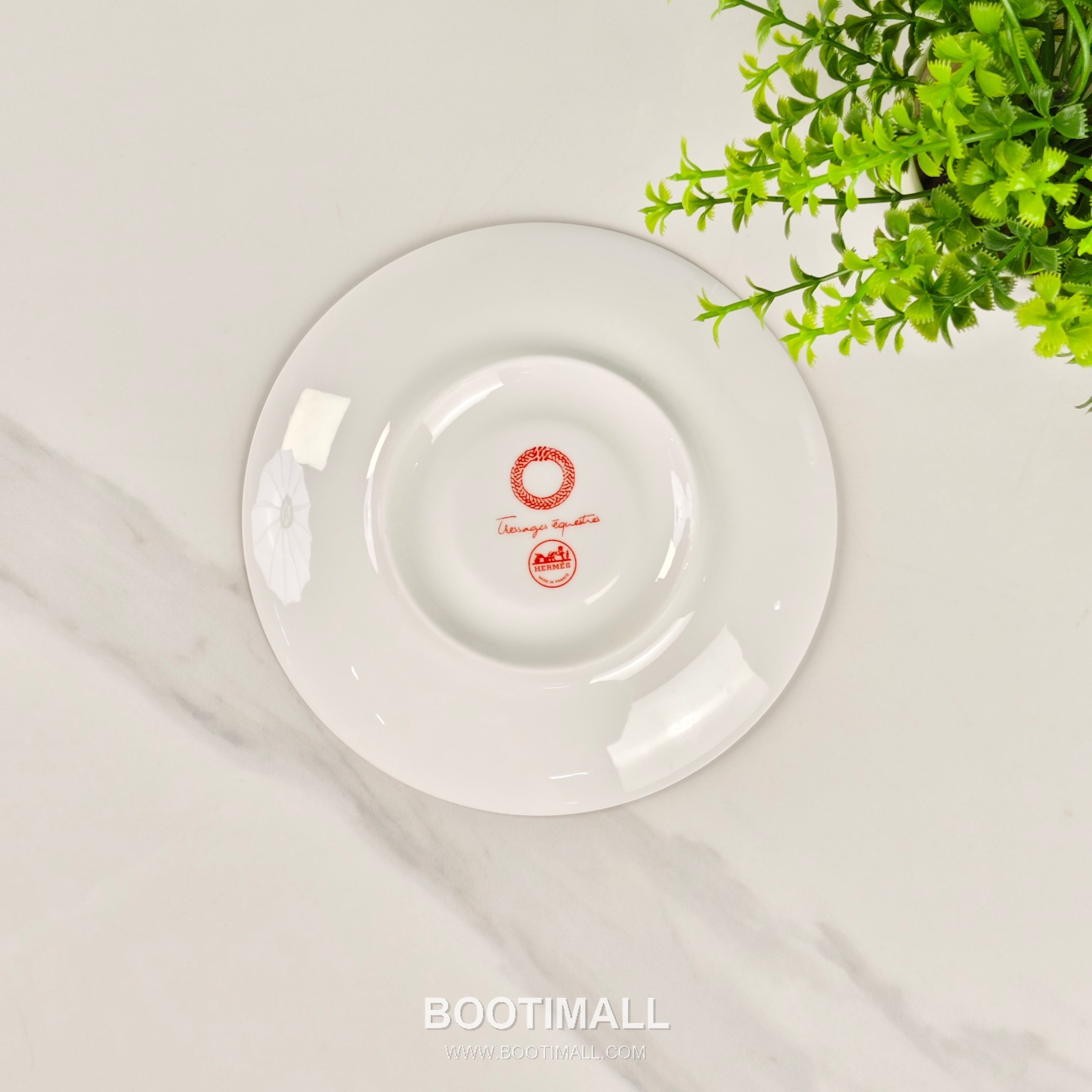 Hermes Saddle Edge Cup Plate Tableware 에르메스 마상 테두리 컵 접시 테이블웨어 8