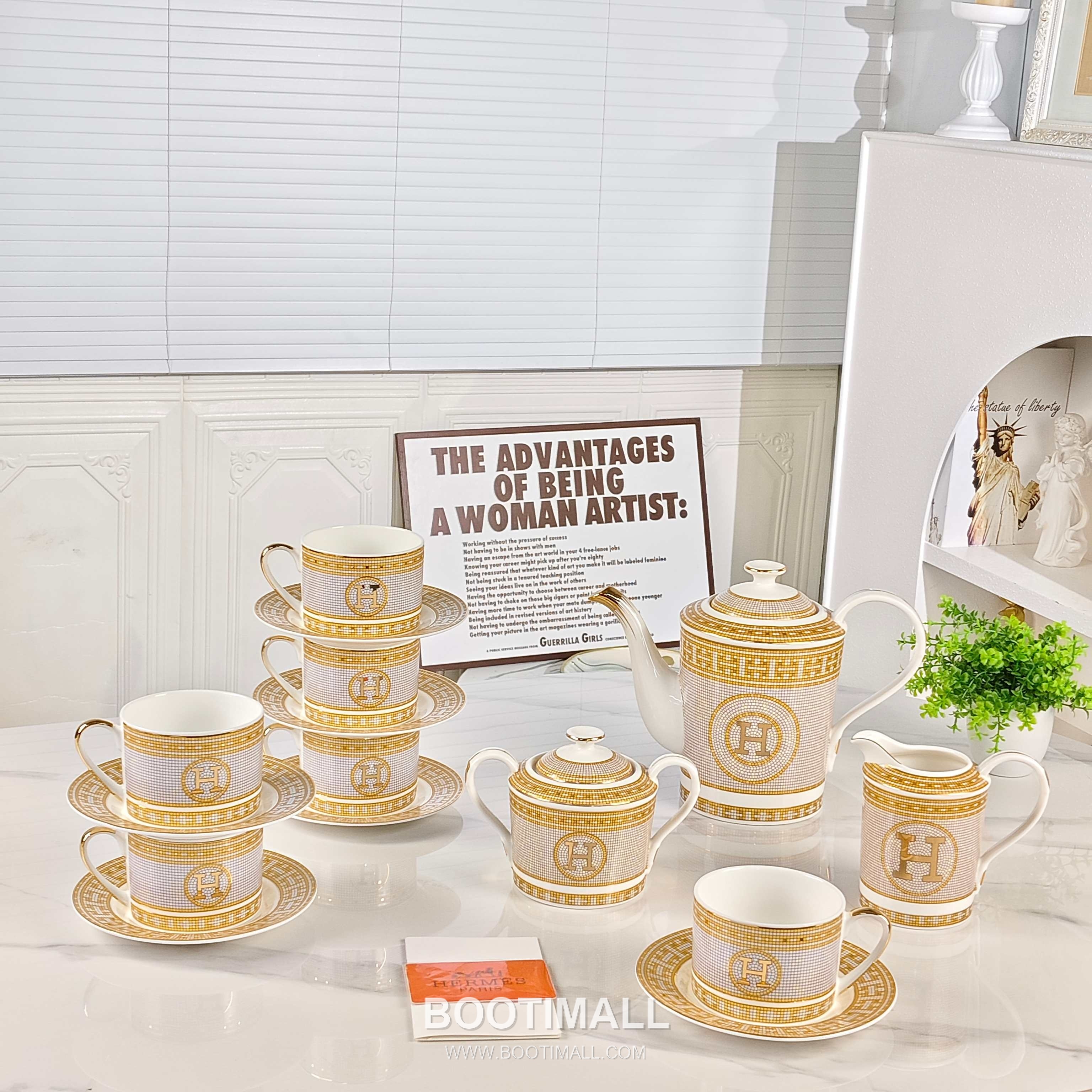Hermes Straight Gold H Set Brown Acc 에르메스 직선형 골드 H 세트 브라운 액세서리 15 pieces 5