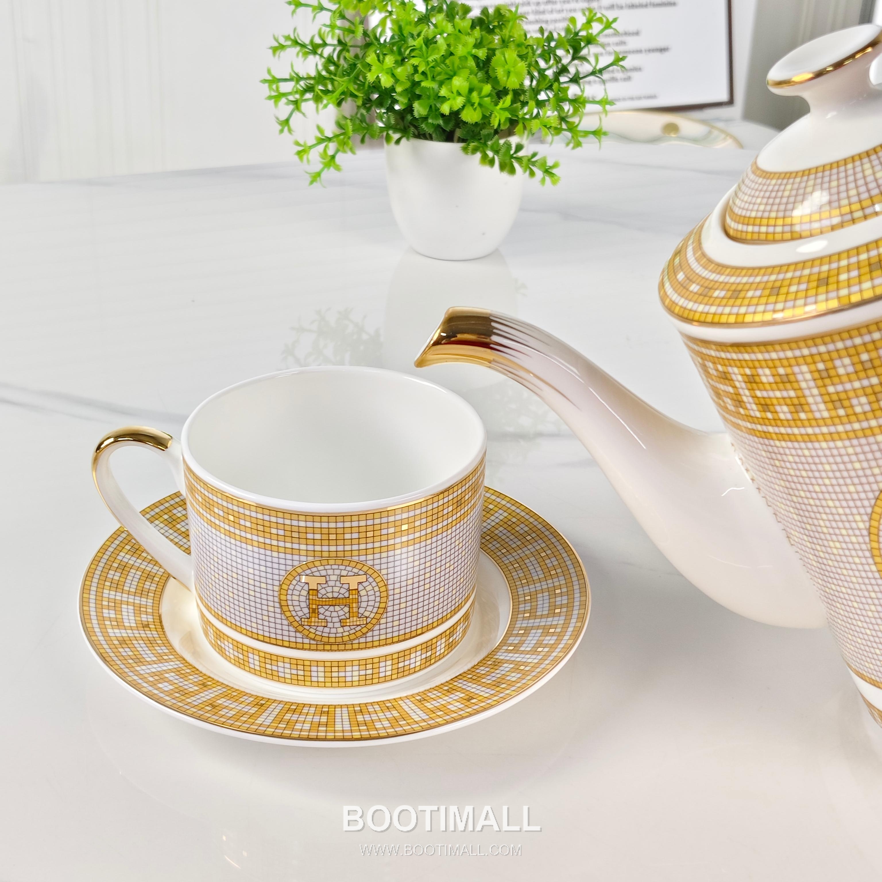 Hermes Straight Gold H Set Brown Acc 에르메스 직선형 골드 H 세트 브라운 액세서리 15 pieces 14