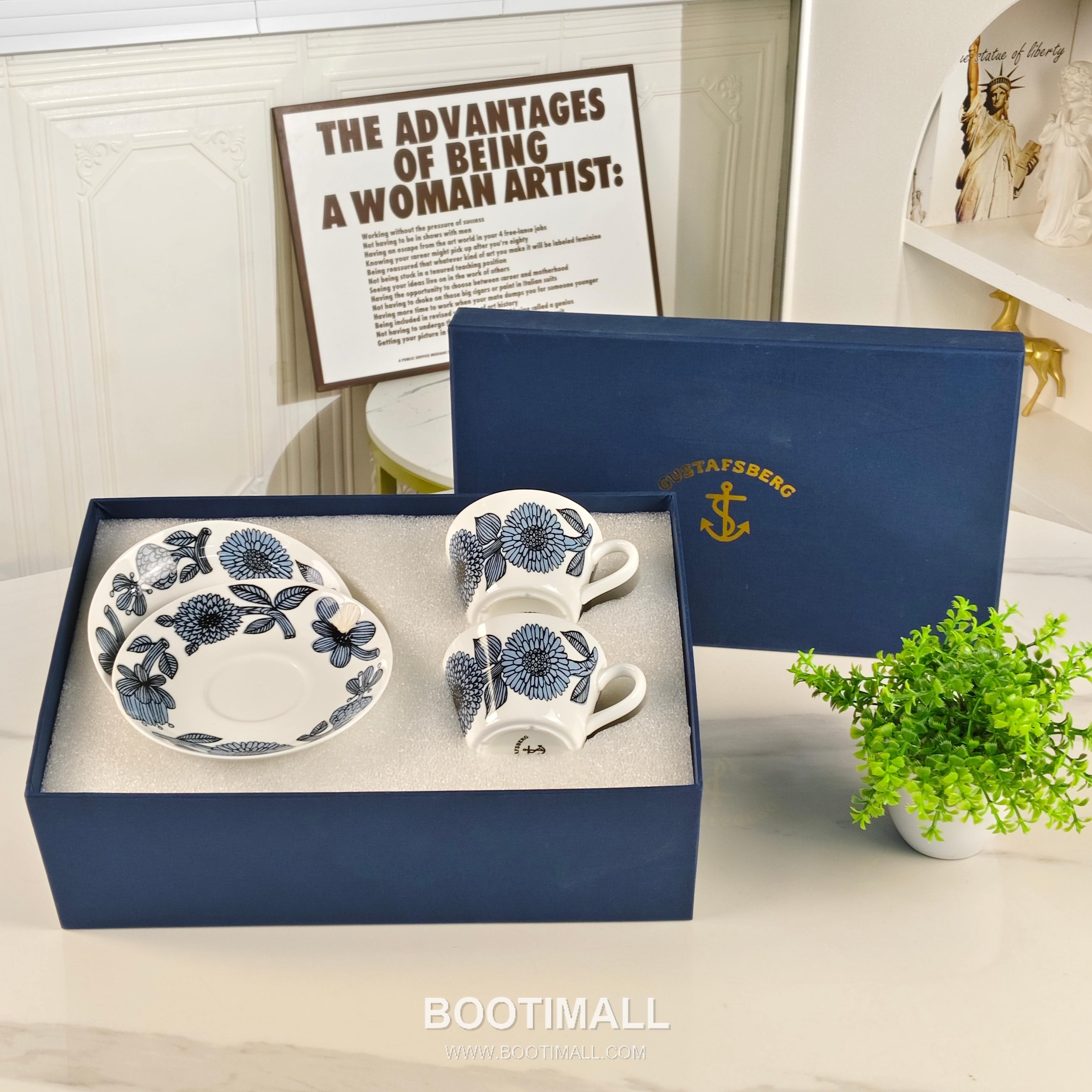 Small Double Cup Saucer 소형 더블 컵 받침 세트 1