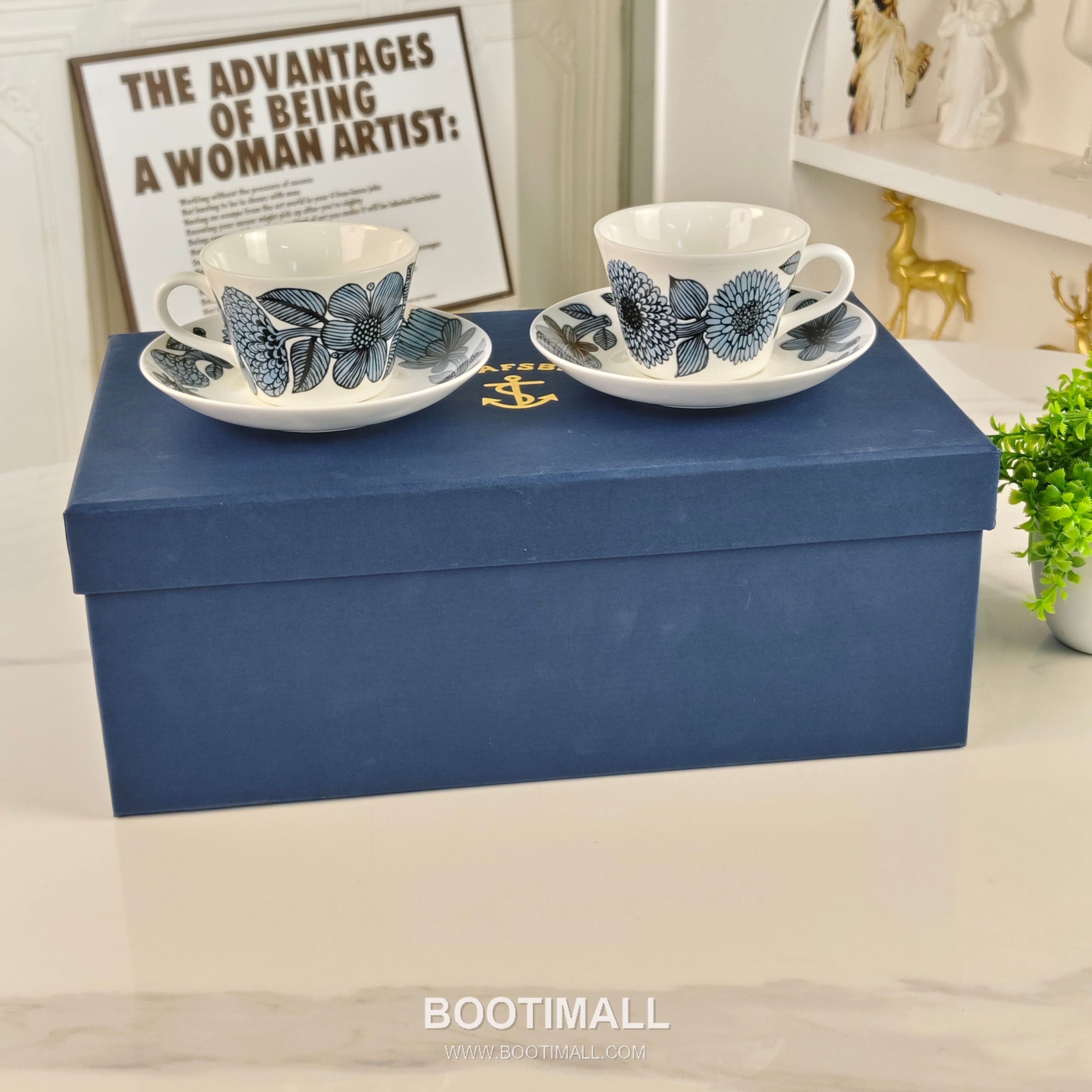 Small Double Cup Saucer 소형 더블 컵 받침 세트 3