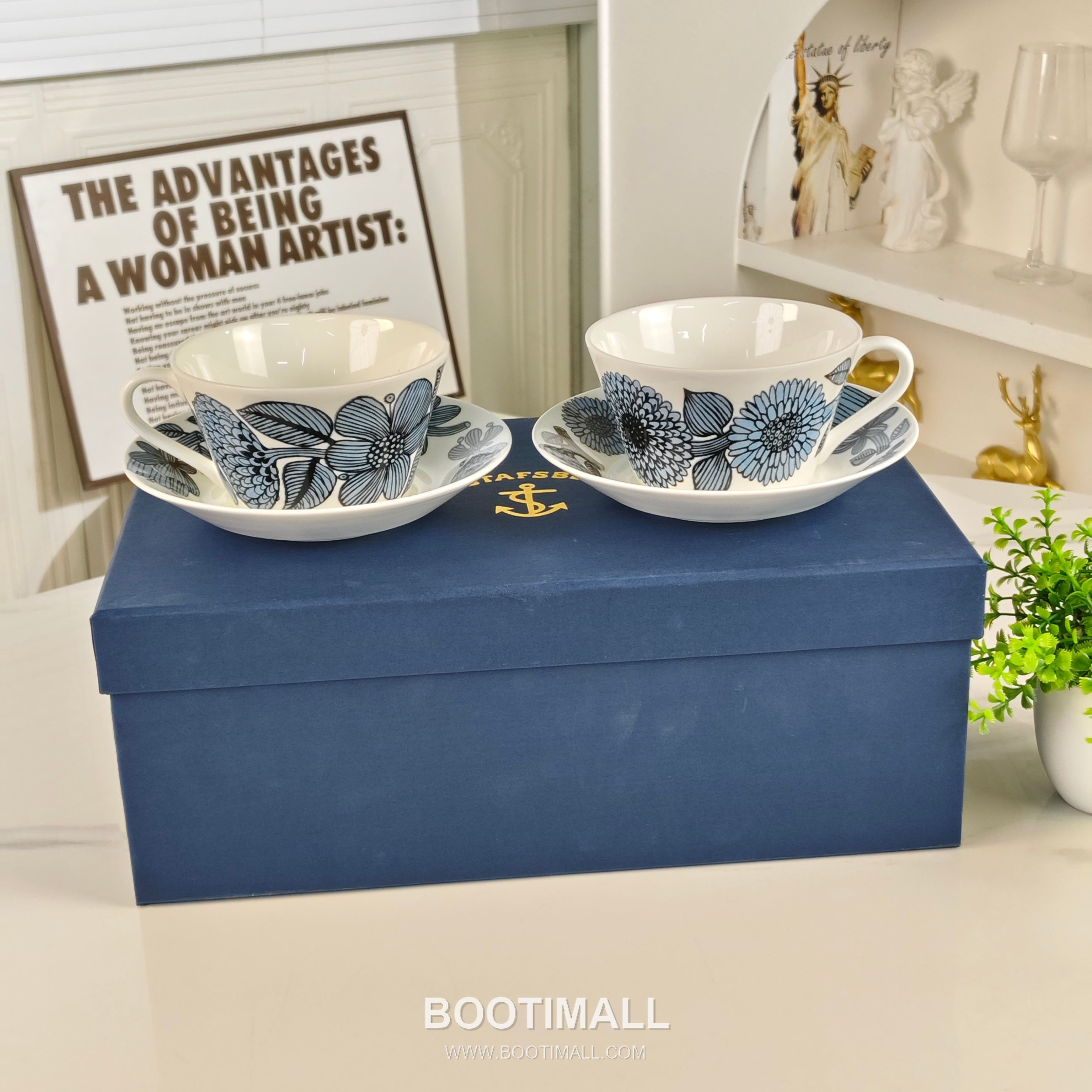 Large Double Cup Saucer Tableware 대형 더블 컵받침 테이블웨어 3