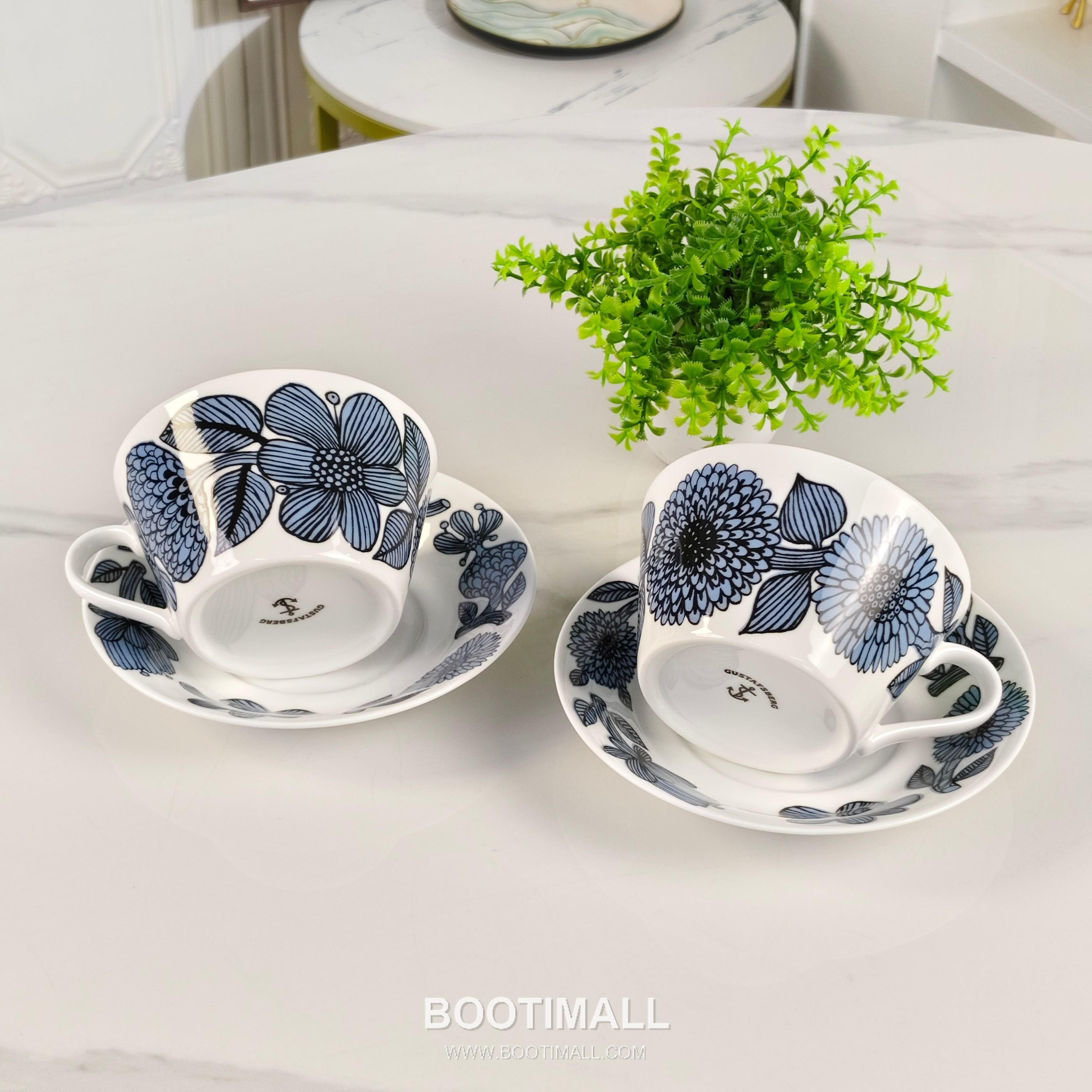 Large Double Cup Saucer Tableware 대형 더블 컵받침 테이블웨어 7