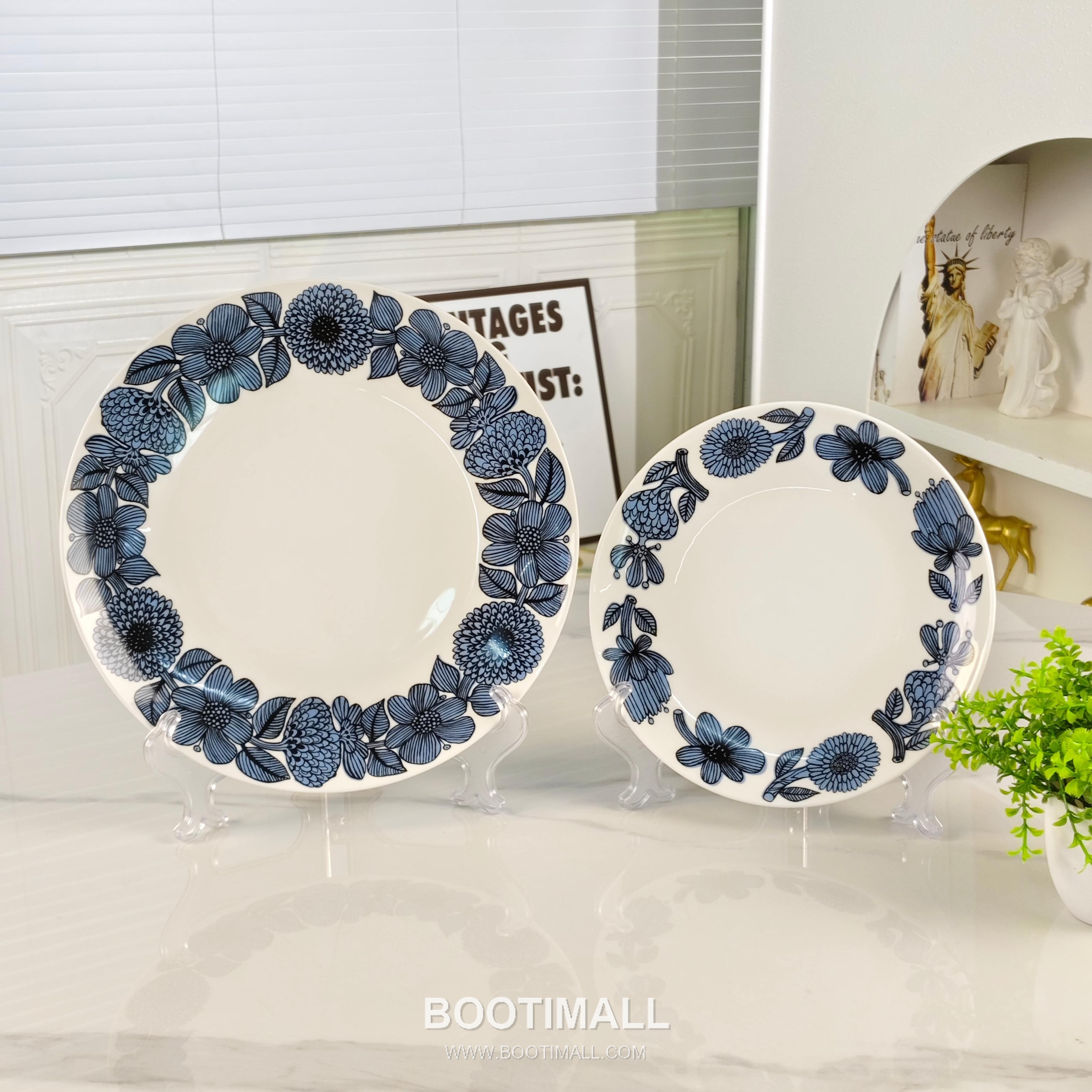 Double Plate Set Tableware 더블 플레이트 세트 식기 10 inch / 8 inch 2