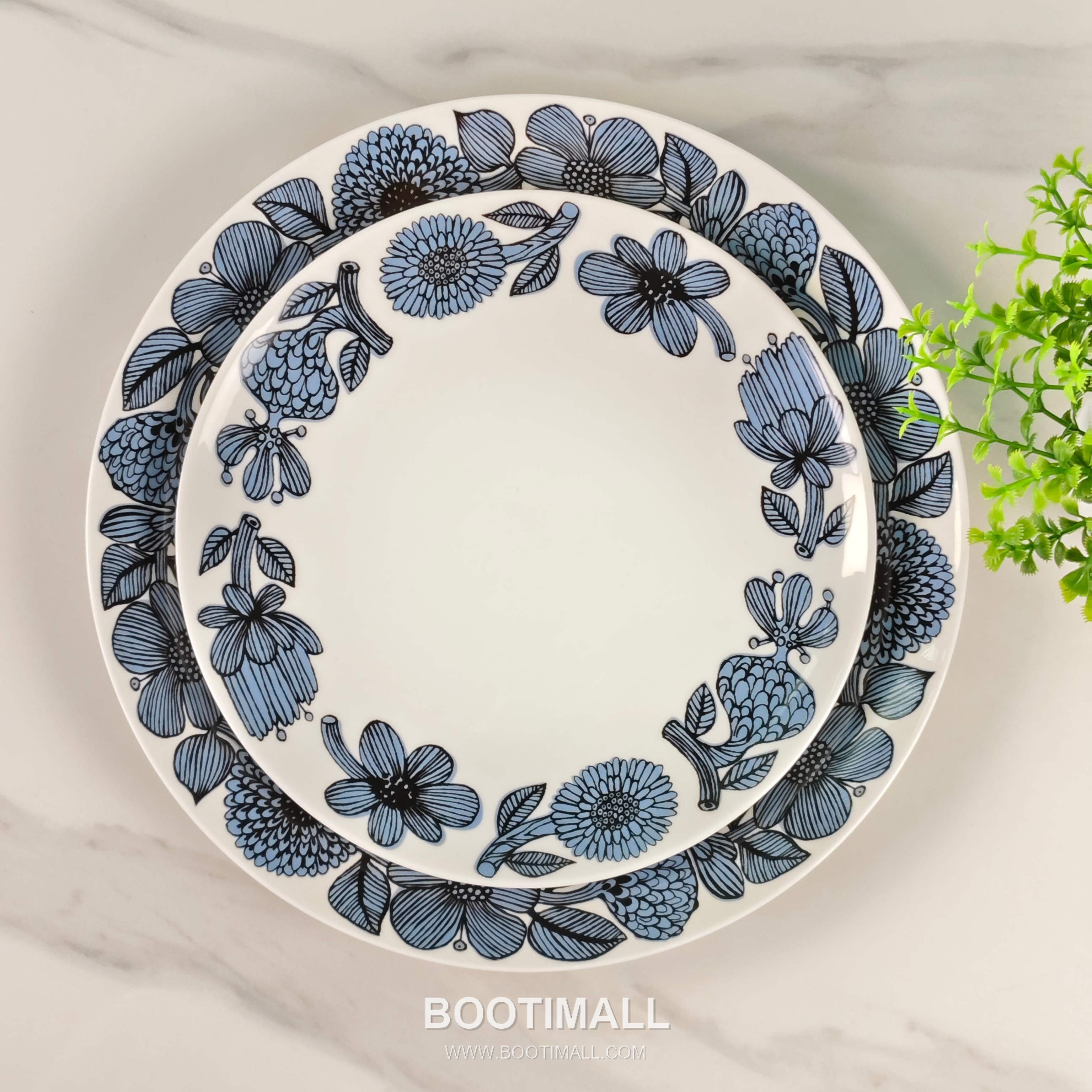 Double Plate Set Tableware 더블 플레이트 세트 식기 10 inch / 8 inch 3