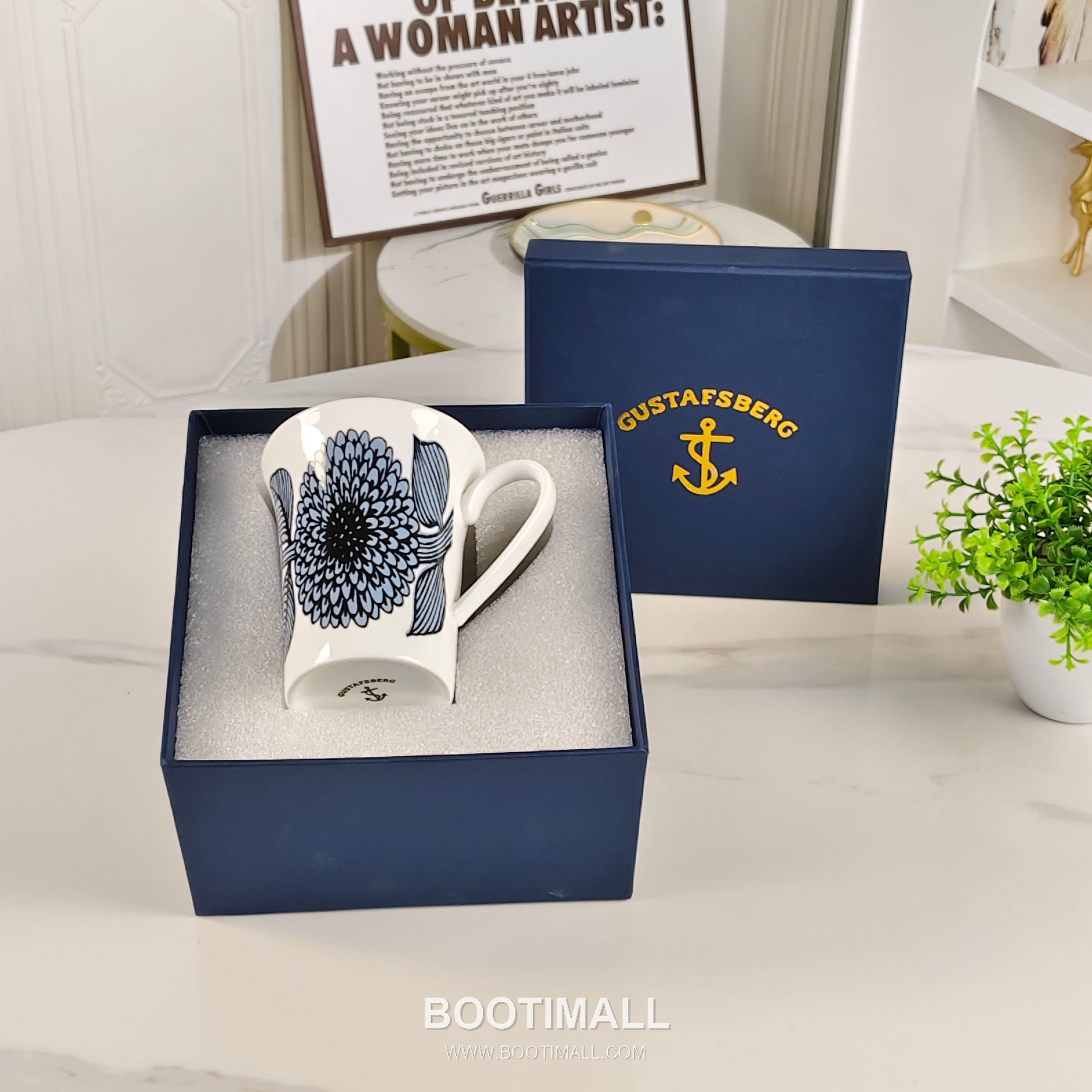 Cup Blue Accessory 머그컵 블루 악세서리 1