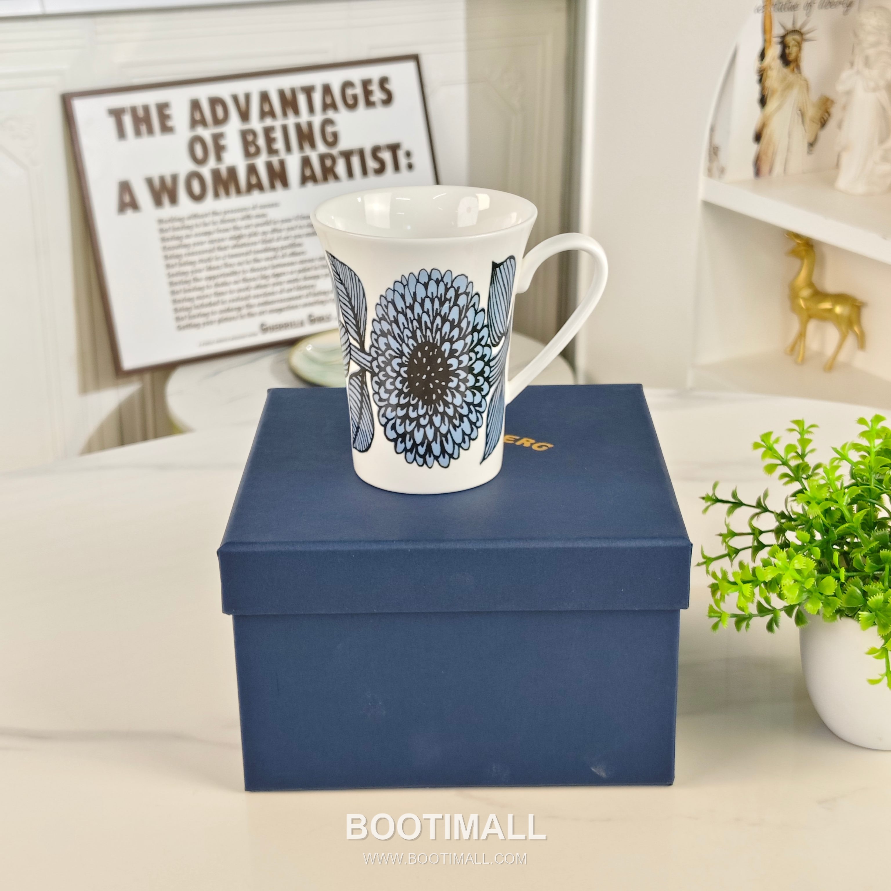 Cup Blue Accessory 머그컵 블루 악세서리 2