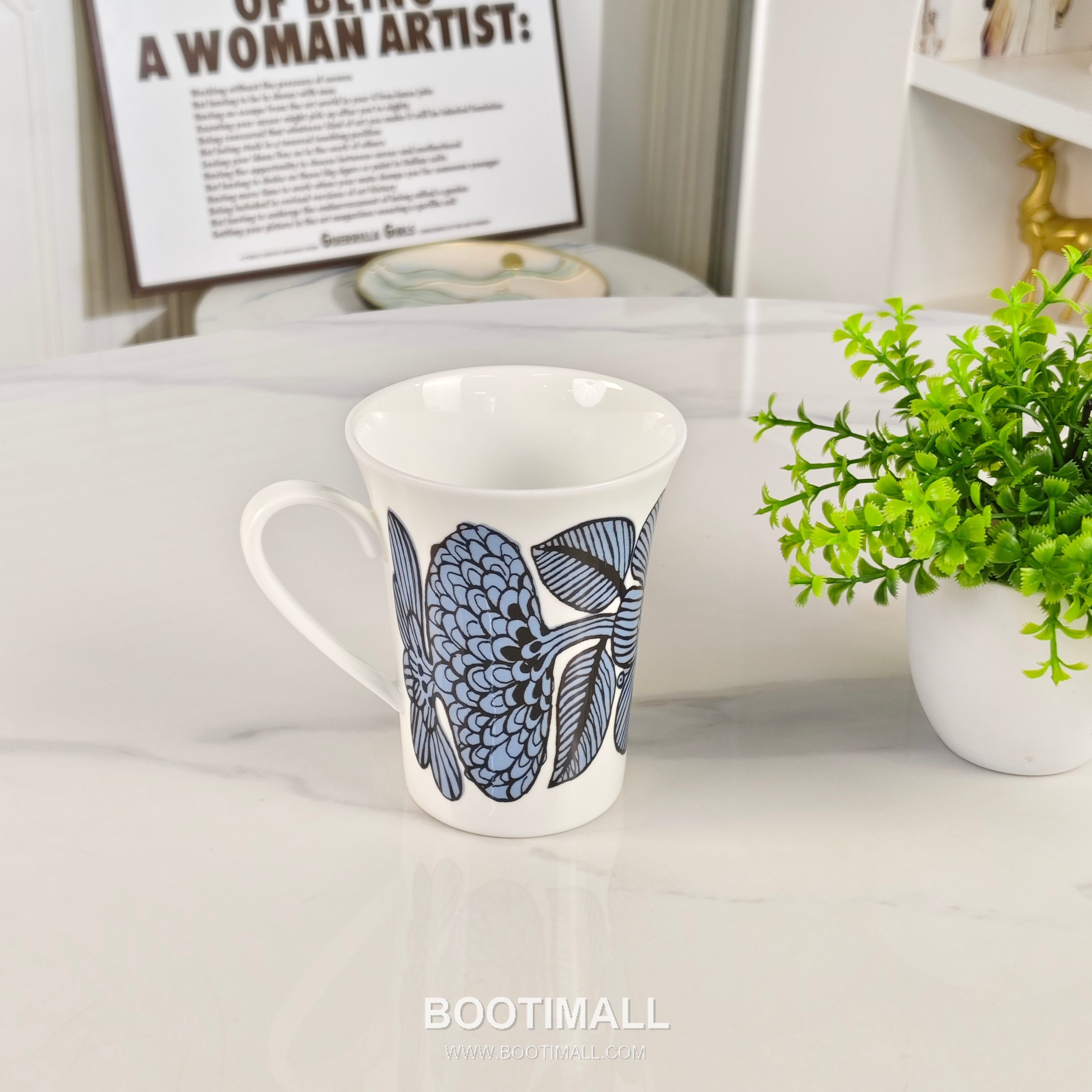 Cup Blue Accessory 머그컵 블루 악세서리 3