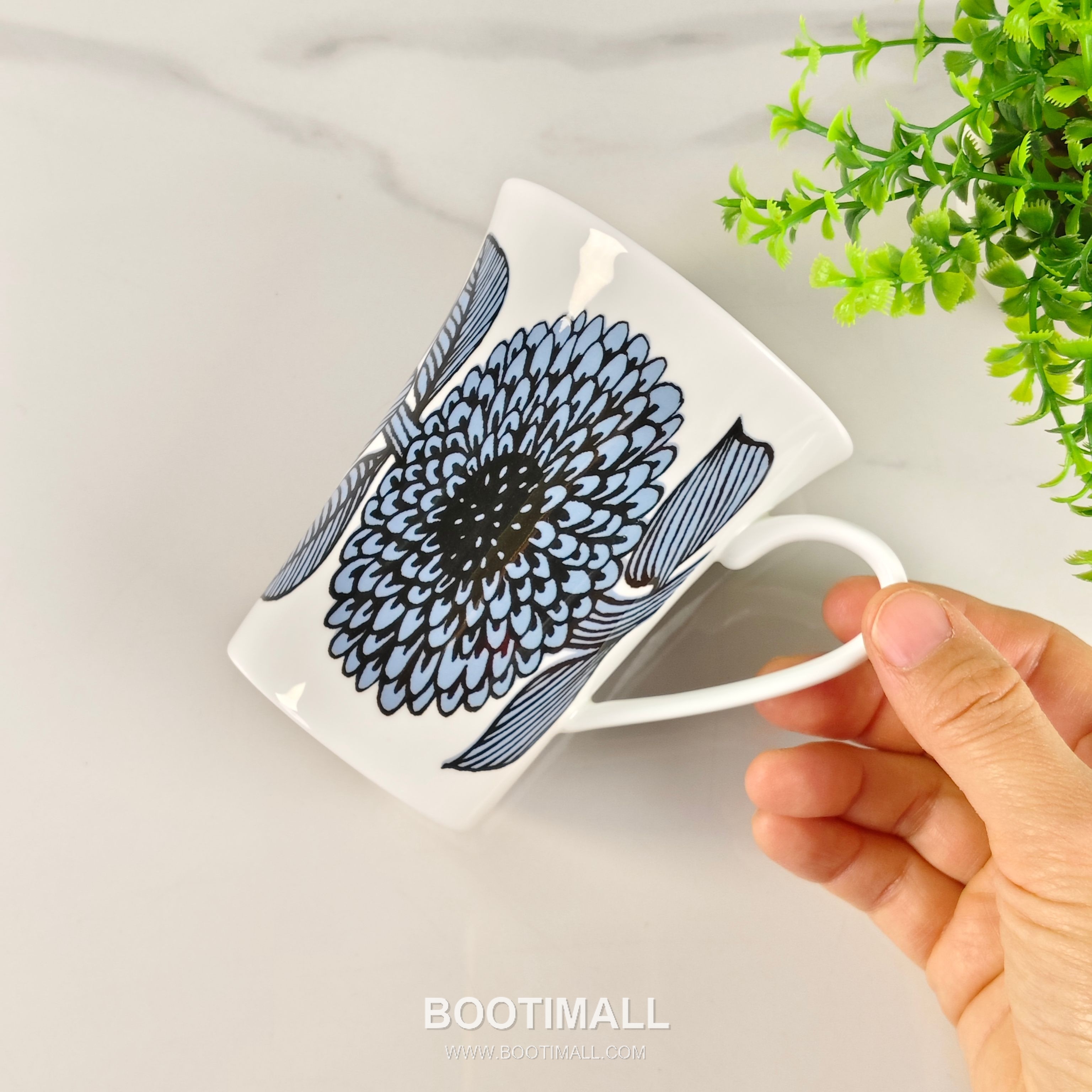 Cup Blue Accessory 머그컵 블루 악세서리 4