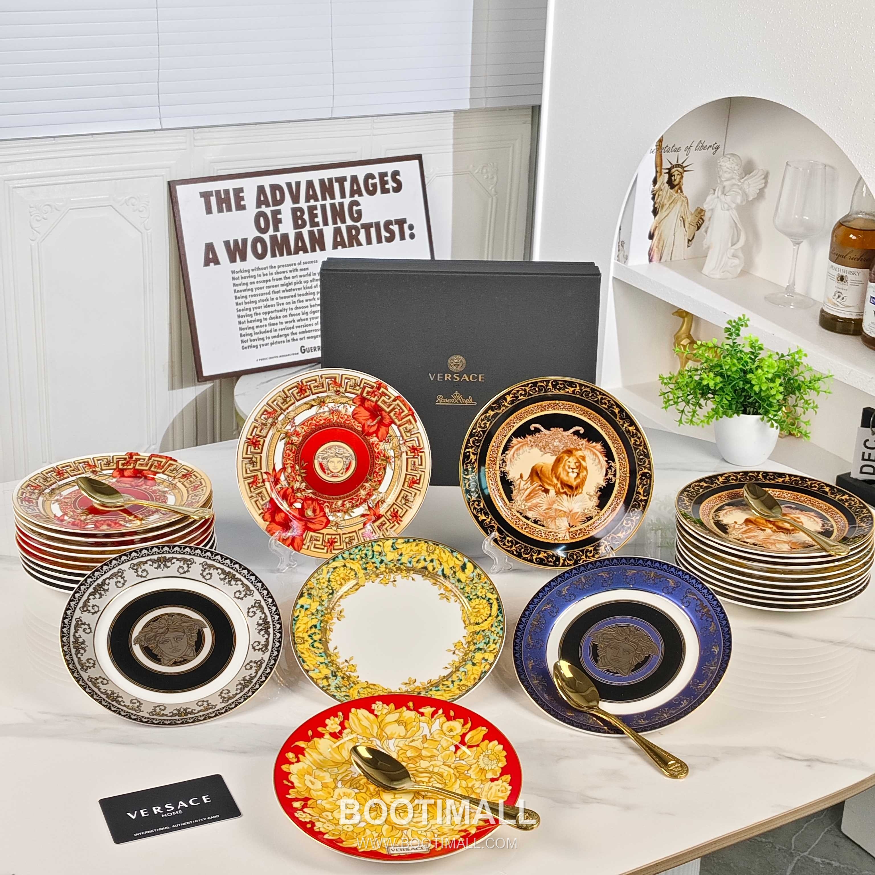 Versace Cake Plate Set Acc 베르사체 케이크 플레이트 세트 악세서리 1