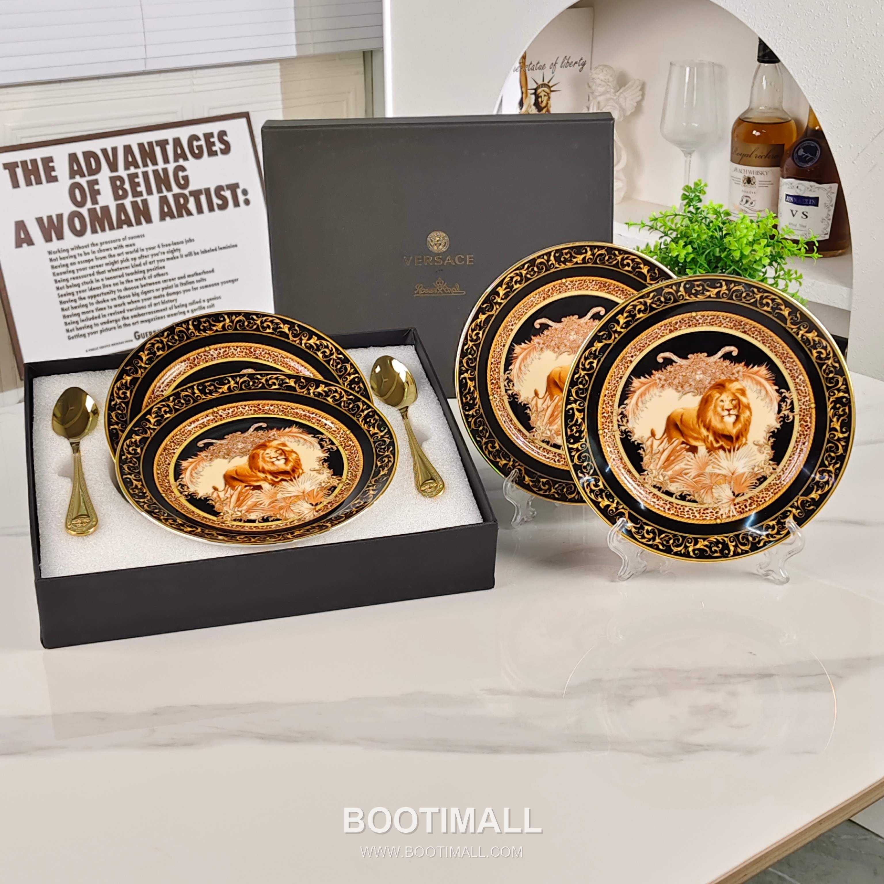 Versace Cake Plate Set Acc 베르사체 케이크 플레이트 세트 악세서리 2