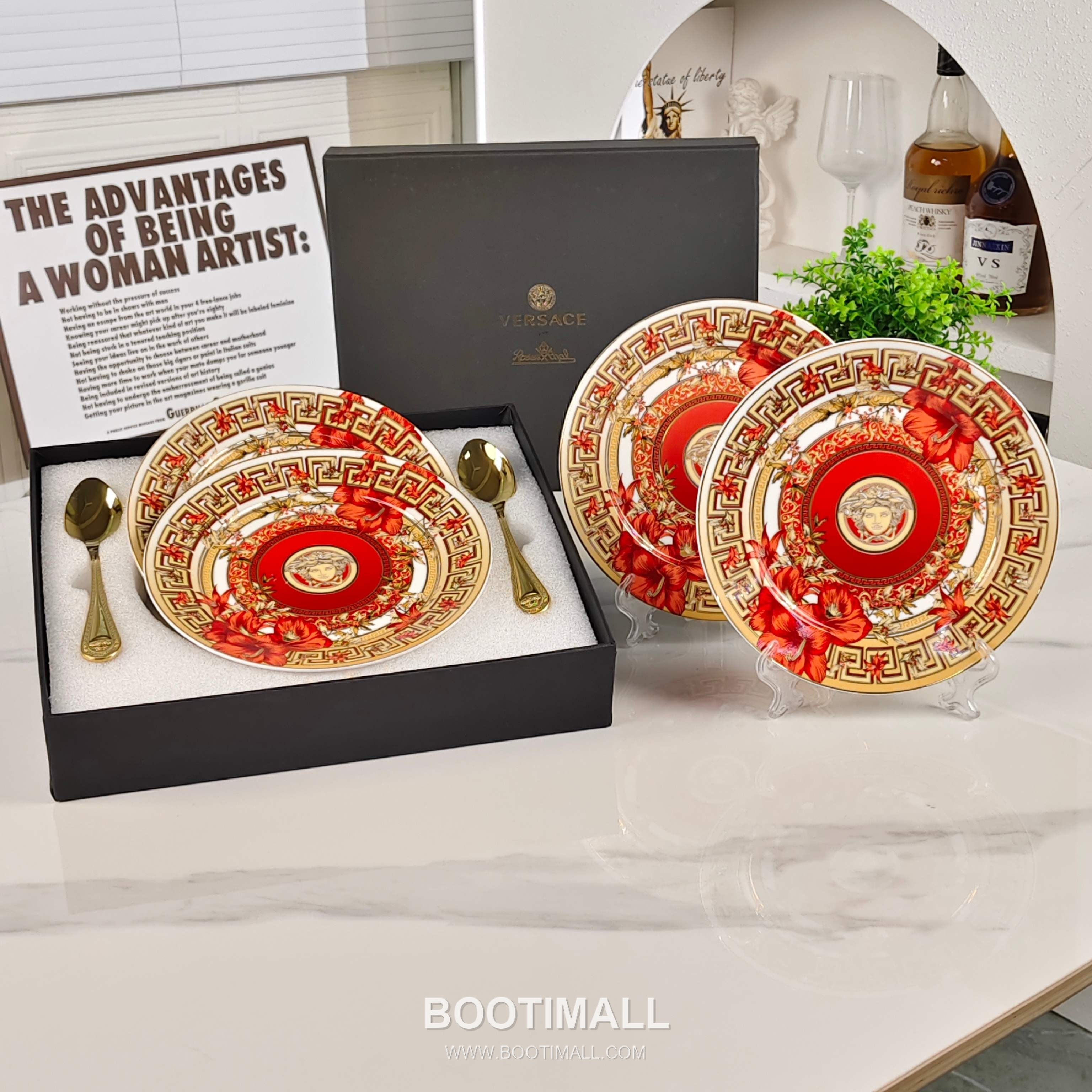 Versace Cake Plate Set Acc 베르사체 케이크 플레이트 세트 악세서리 3