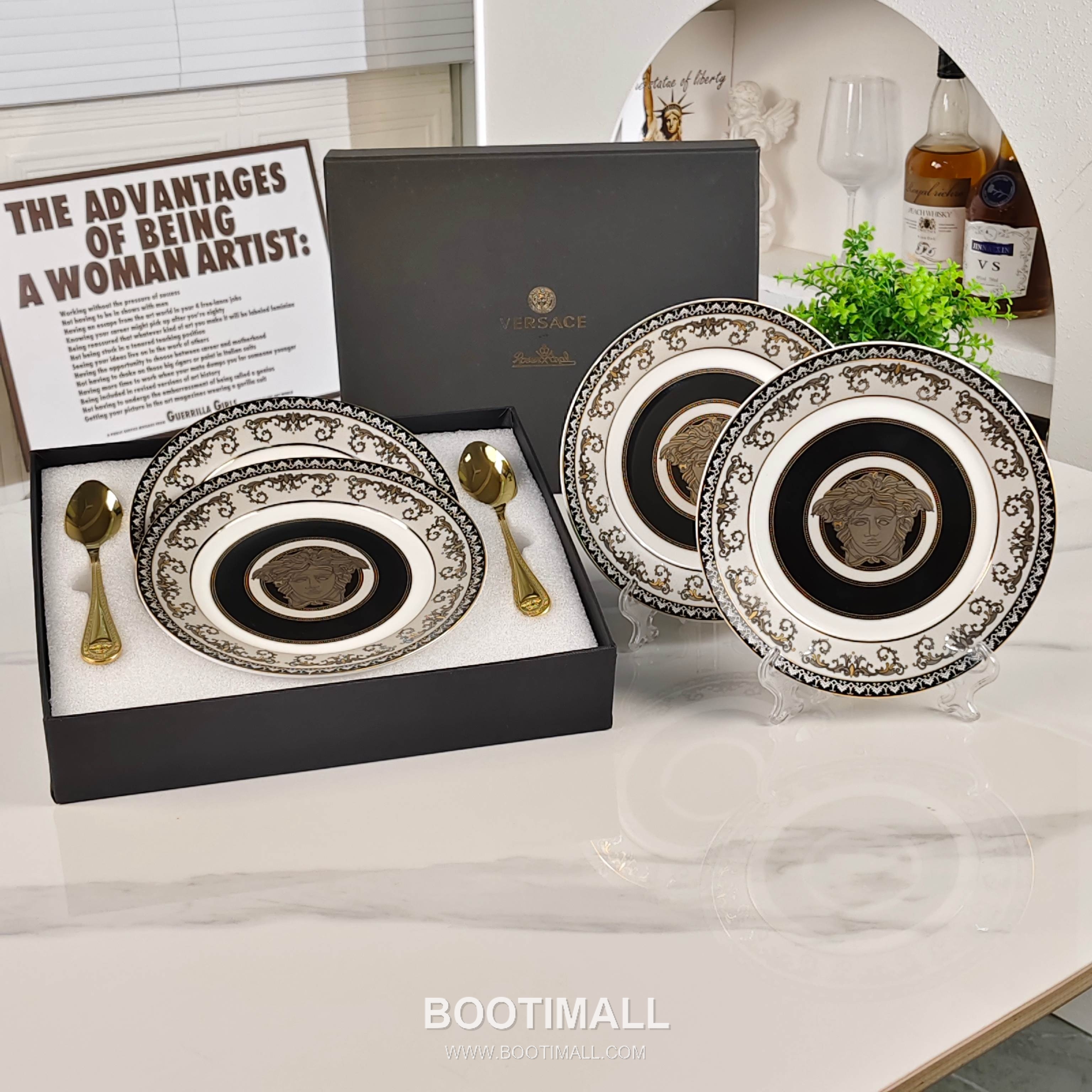 Versace Cake Plate Set Acc 베르사체 케이크 플레이트 세트 악세서리 4