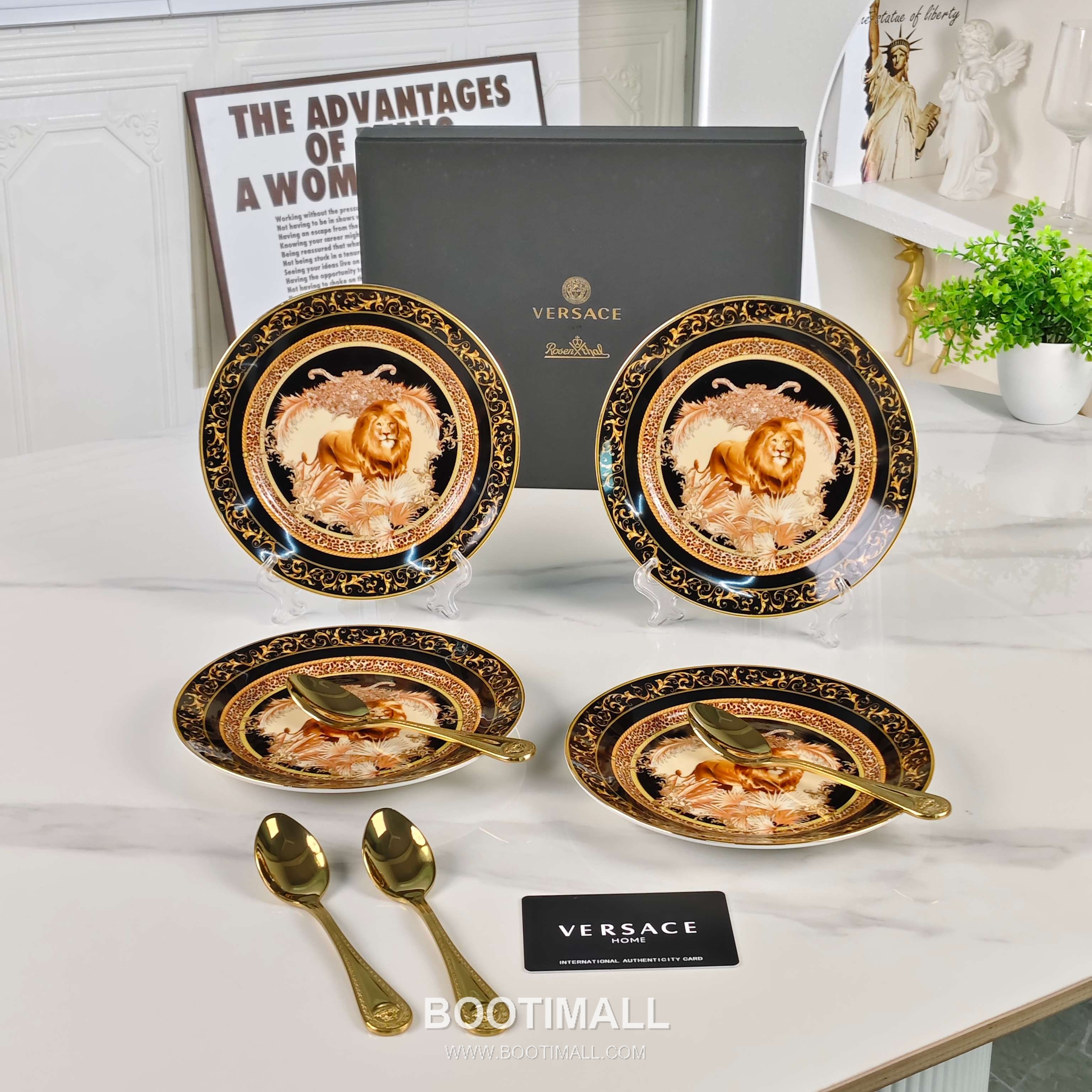 Versace Cake Plate Set Acc 베르사체 케이크 플레이트 세트 악세서리 8