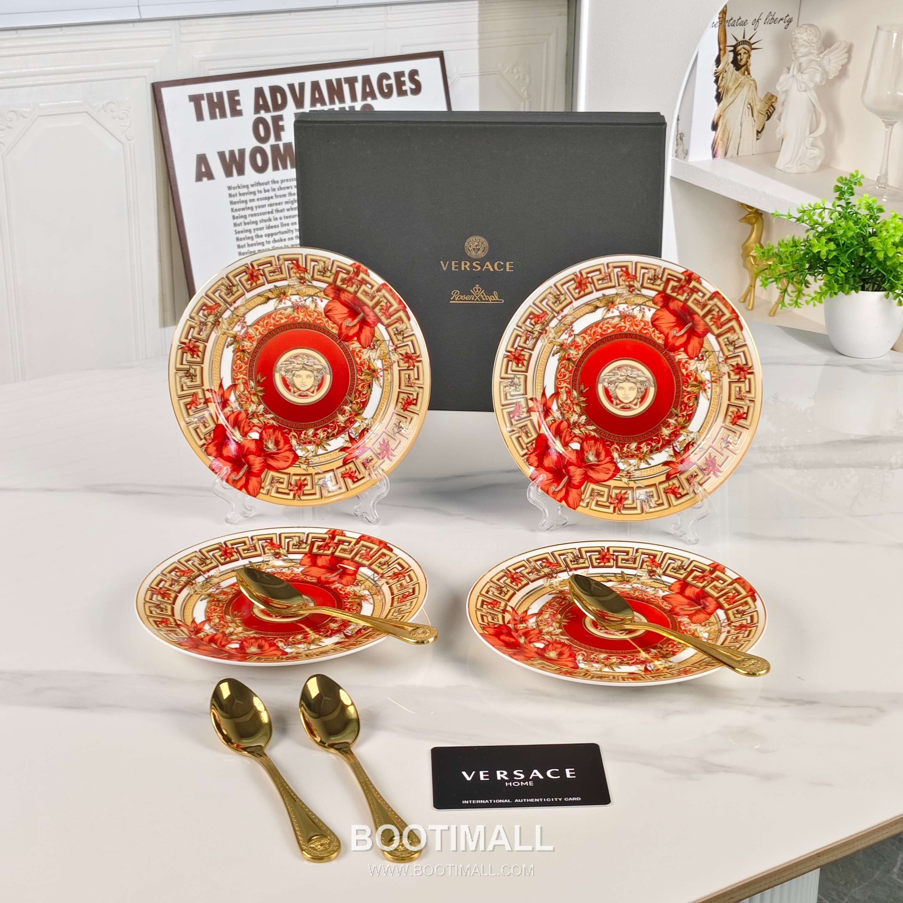 Versace Cake Plate Set Acc 베르사체 케이크 플레이트 세트 악세서리 9