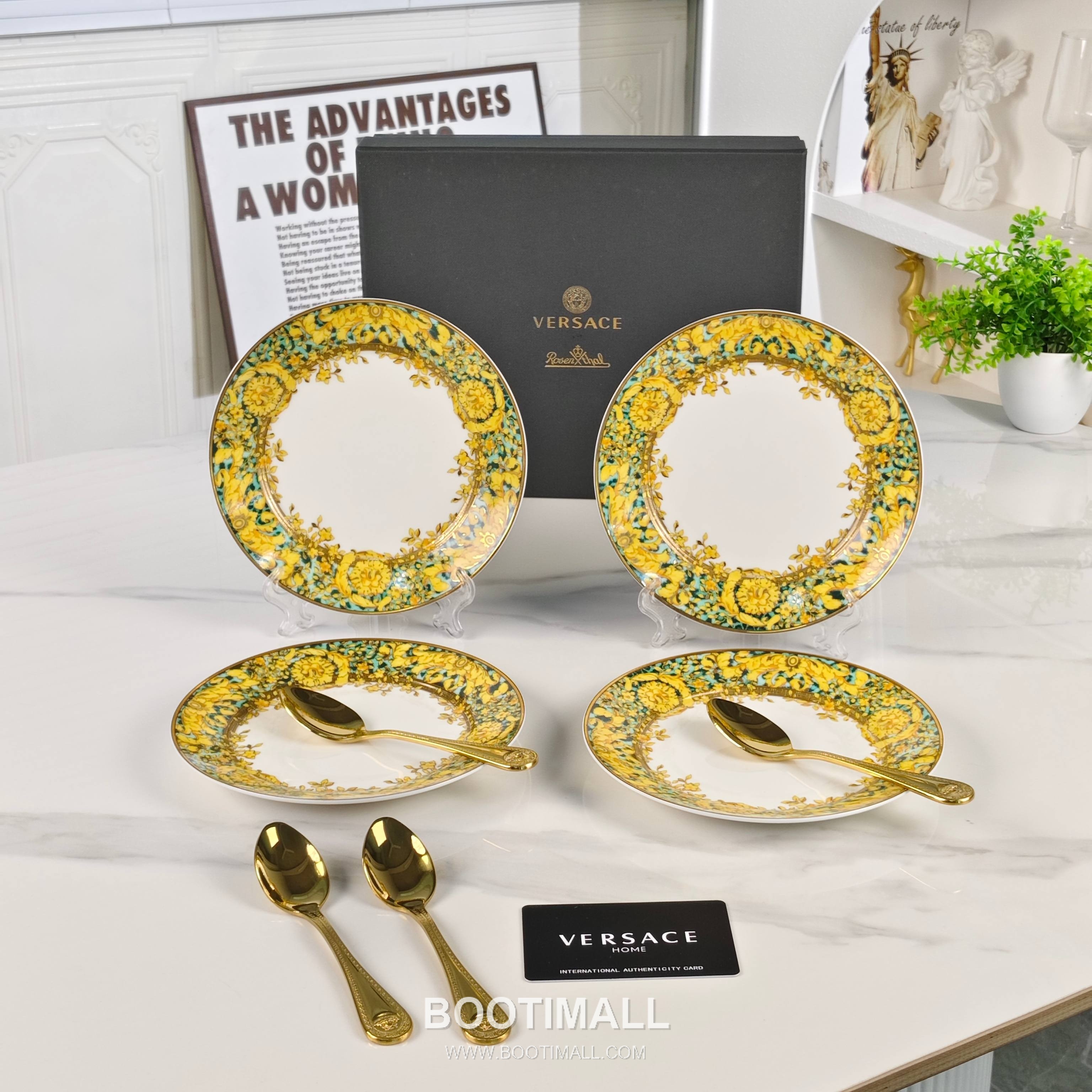 Versace Cake Plate Set Acc 베르사체 케이크 플레이트 세트 악세서리 10