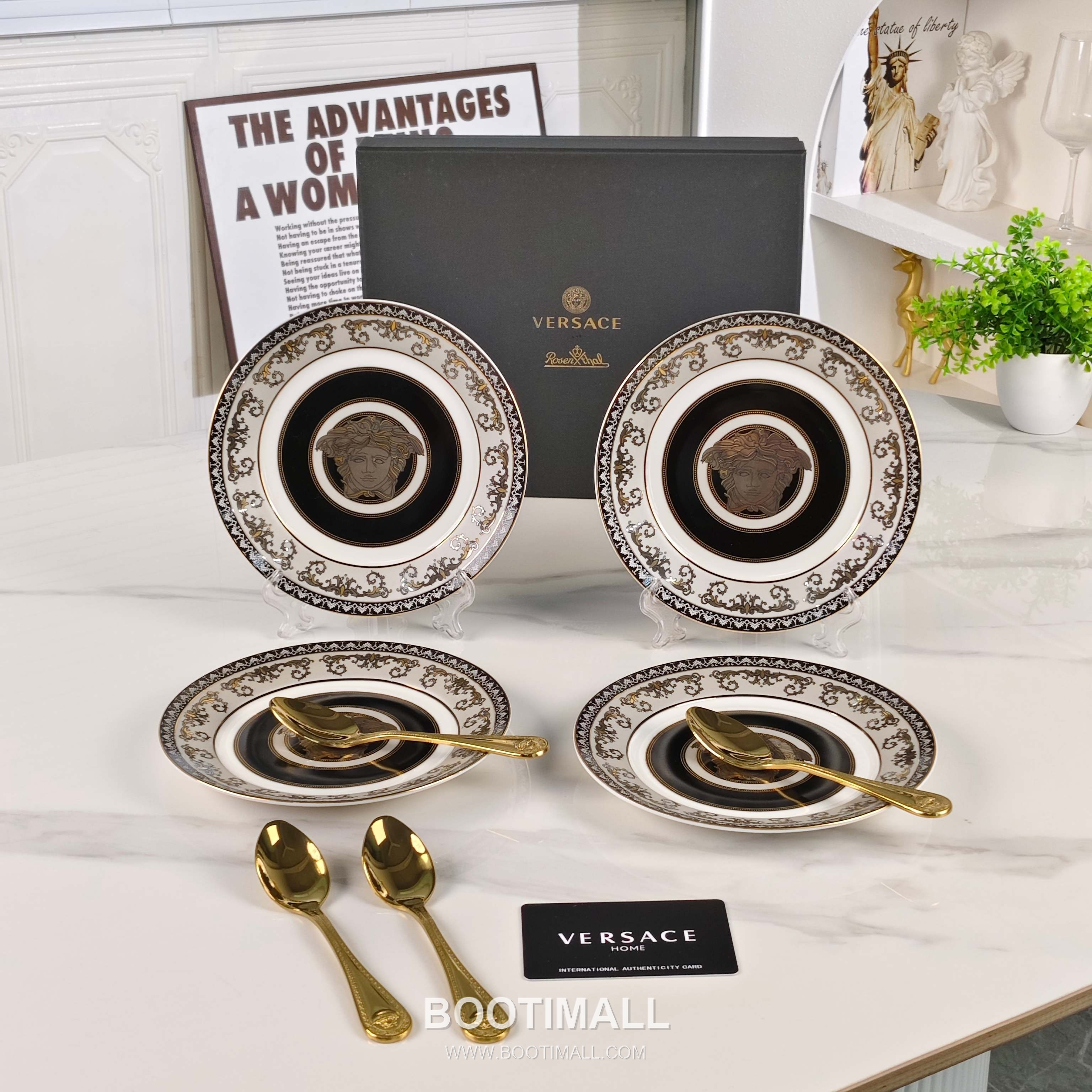 Versace Cake Plate Set Acc 베르사체 케이크 플레이트 세트 악세서리 11