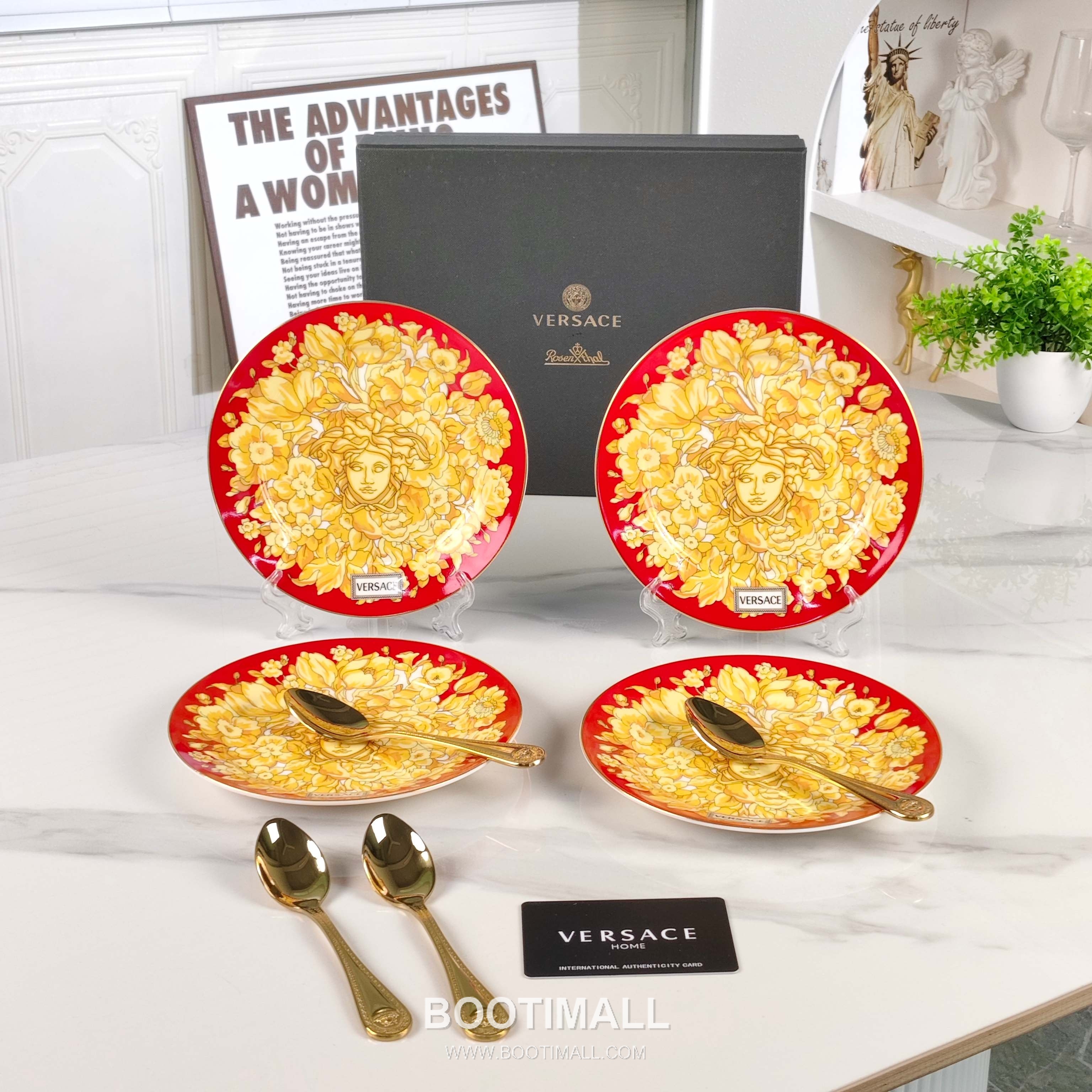Versace Cake Plate Set Acc 베르사체 케이크 플레이트 세트 악세서리 12