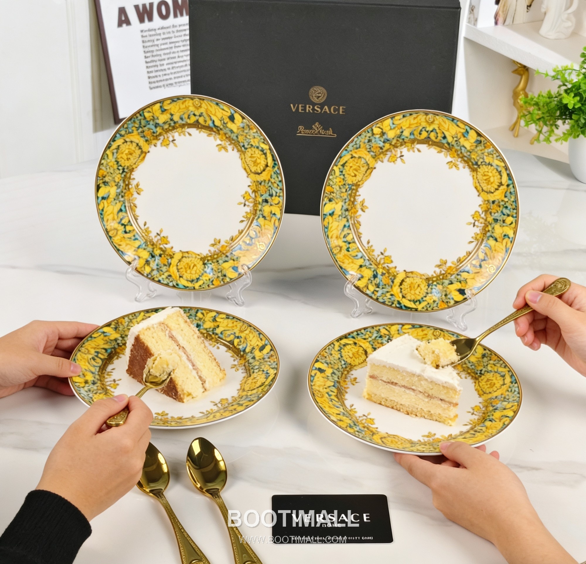 Versace Cake Plate Set Acc 베르사체 케이크 플레이트 세트 악세서리 14