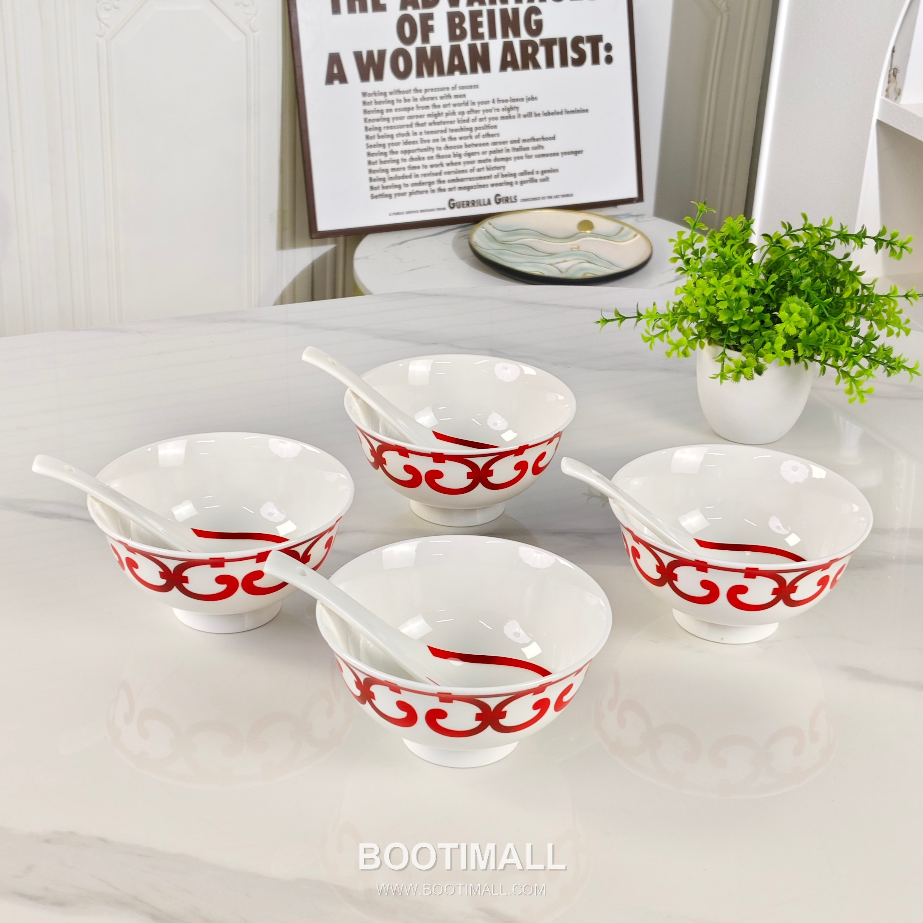 Hermes Tableware Set Red 에르메스 식기 세트 레드 8