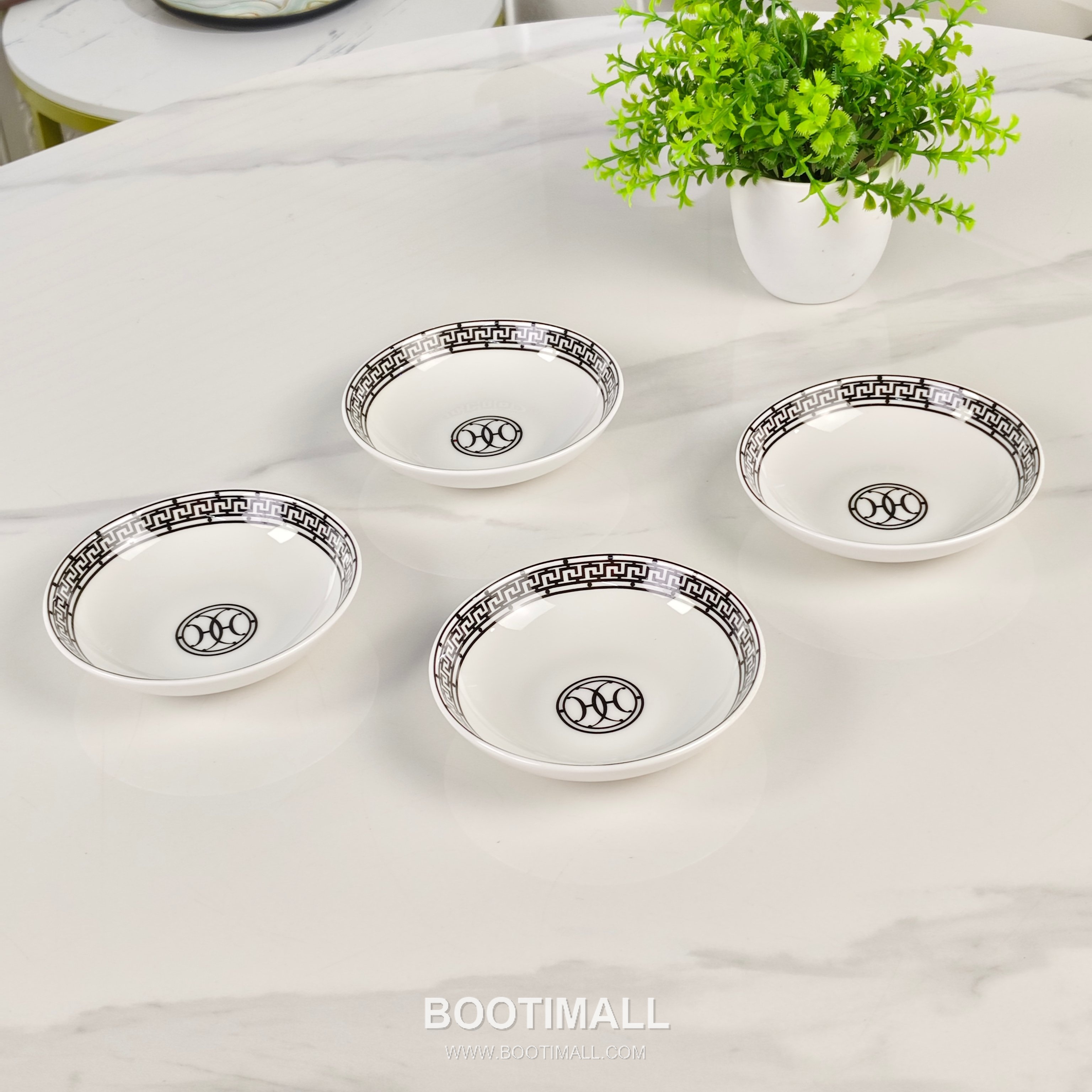 Hermes Dinnerware Set 22 Pieces Black Tableware 에르메스 22피스 식기 세트 블랙 6