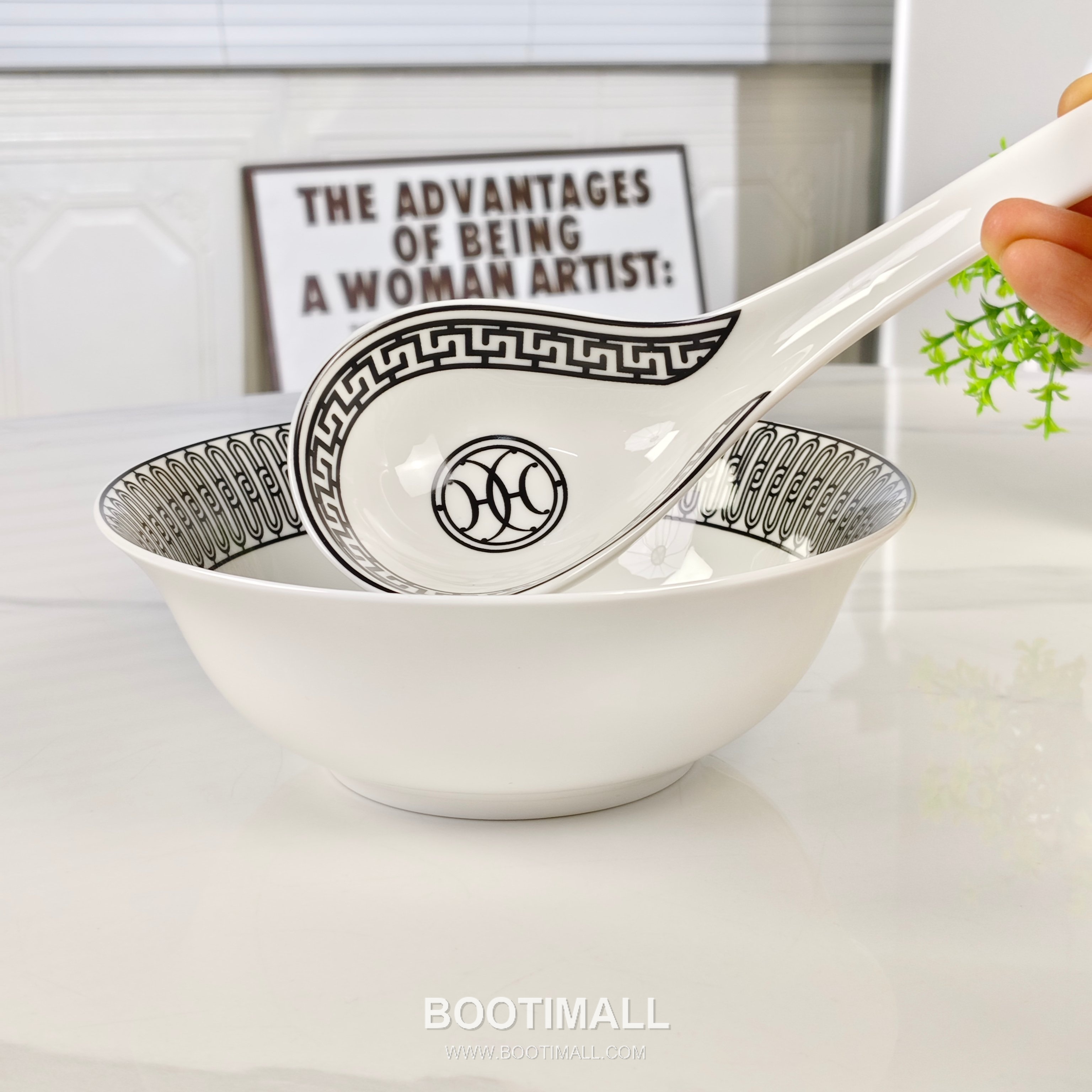 Hermes Tableware Set Black 에르메스 식기 세트 블랙 4