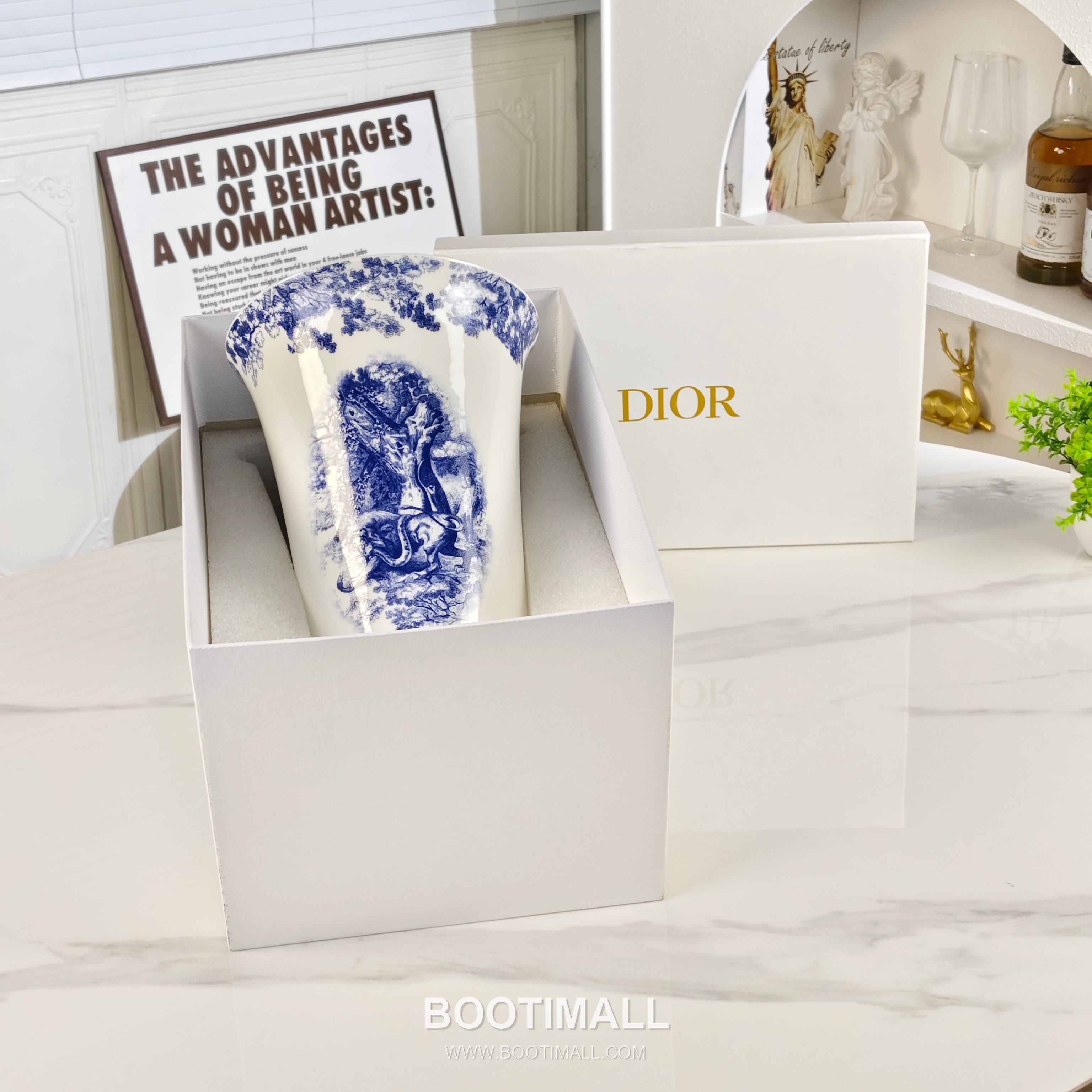 Dior Tiger Vase Series Red 디올 타이거 꽃병 시리즈 레드 2