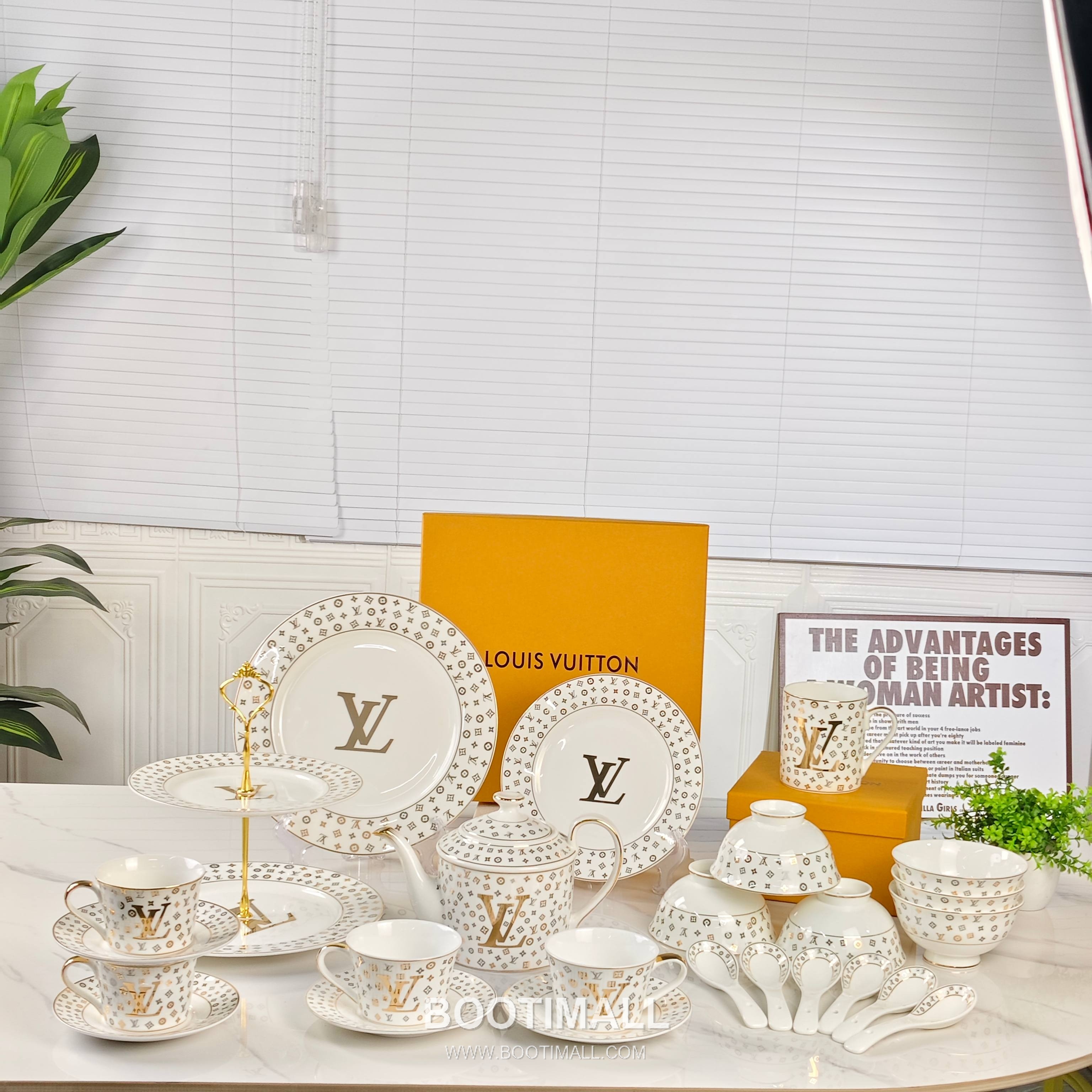 Louis Vuitton Double Cup Saucer Set Tableware 루이비통 더블 컵 소서 세트 테이블웨어 2
